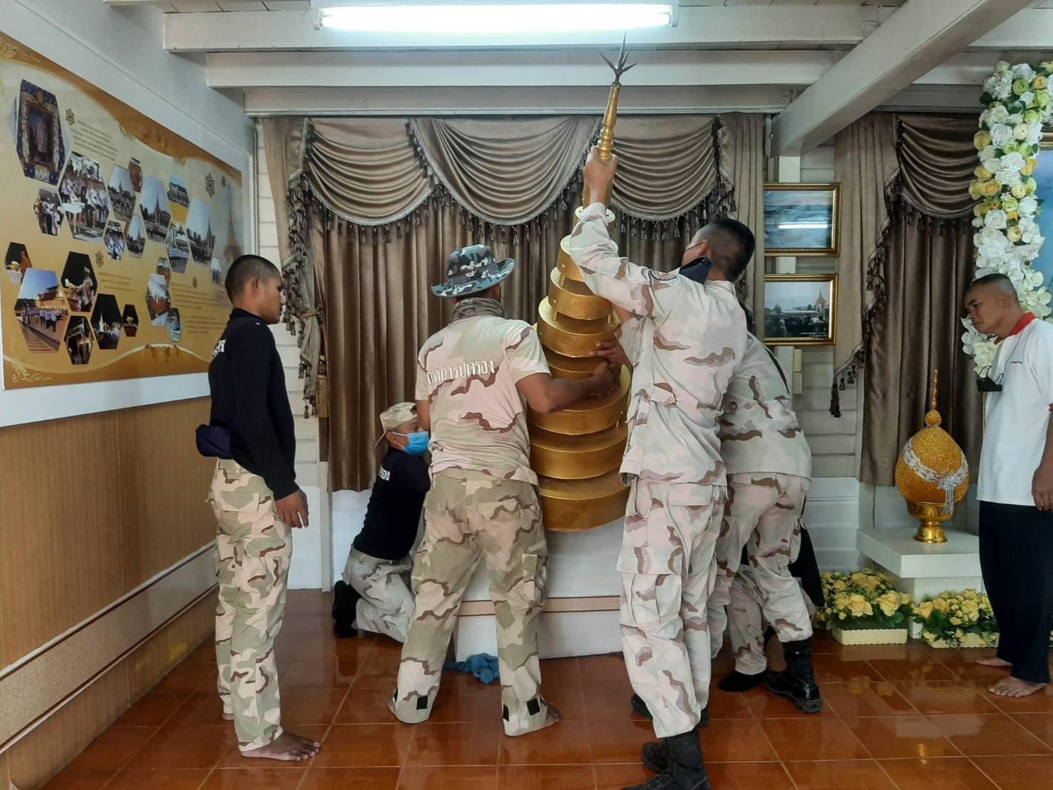 #จังหวัดชัยภูมิ ปรับปรุงการจัดแสดงนิทรรศการผ้าไหมชัยภูมิ ณ พระตำหนักเขียว บริเวณจวนผู้ว่าราชการจังหวัดชัยภูมิ