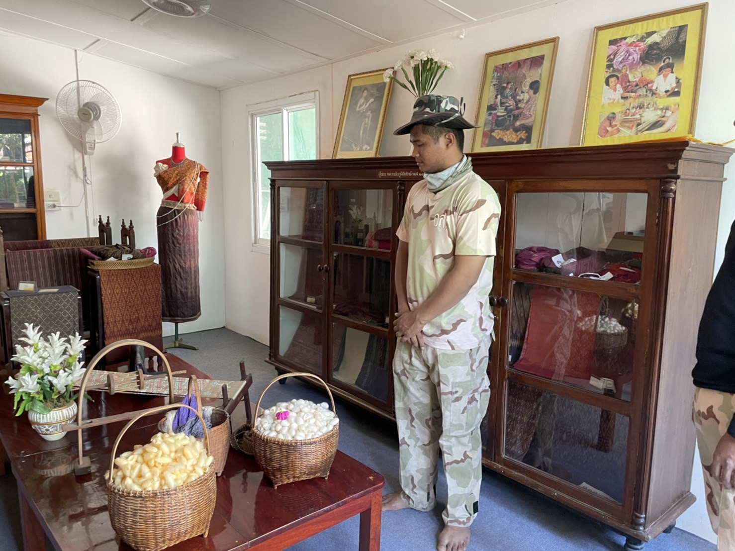 #จังหวัดชัยภูมิ ปรับปรุงการจัดแสดงนิทรรศการผ้าไหมชัยภูมิ ณ พระตำหนักเขียว บริเวณจวนผู้ว่าราชการจังหวัดชัยภูมิ