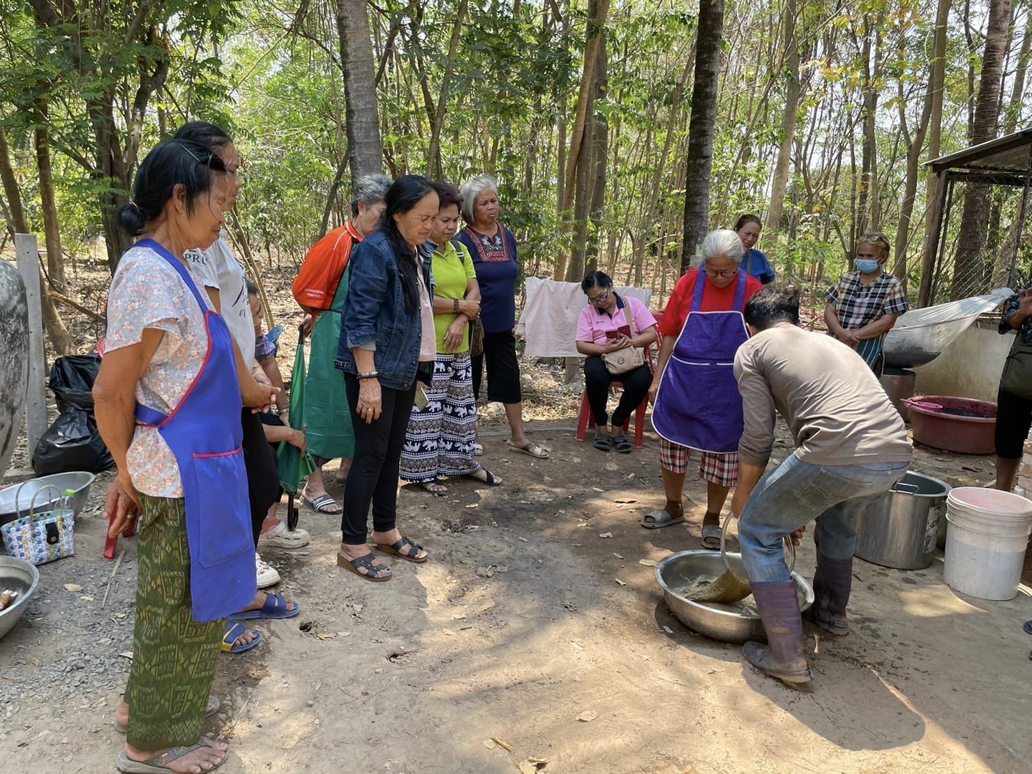 จังหวัดชัยภูมิ ส่งเสริมการพัฒนาทักษะ/เทคนิคการย้อมสีธรรมชาติ