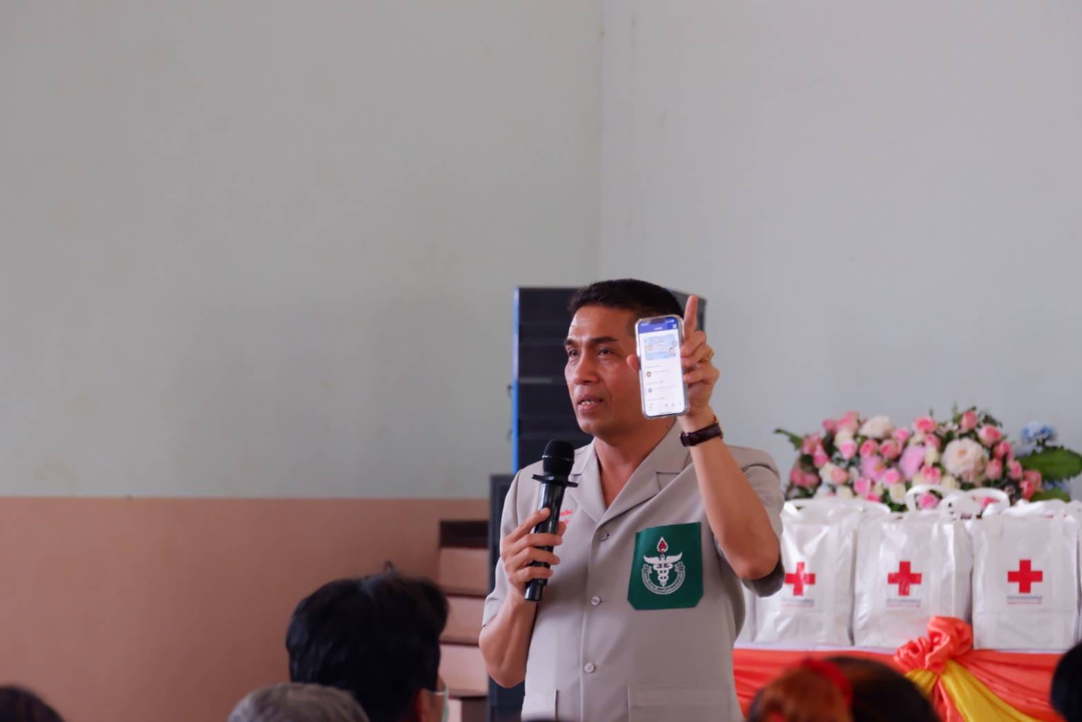 พช_ชัยภูมิ ร่วมโครงการจังหวัดเคลื่อนที่บริการประชาชน ณ โรงเรียนพระธาตุหนองสามหมื่น อำเภอภูเขียวจังหวัดชัยภูมิ