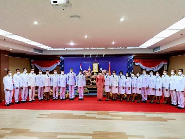 จังหวัดชัยภูมิ จัดพิธีมอบลายผ้าพระราชทาน “ผ้าลายดอกรักราชกัญญา”ด้วยสำนึกในพระกรุณาธิคุณของสมเด็จพระเจ้าลูกเธอ เจ้าฟ้าสิริวัณณวรี นารีรัตนราชกัญญาในการยกระดับผลิตภัณฑ์ผ้าไทย