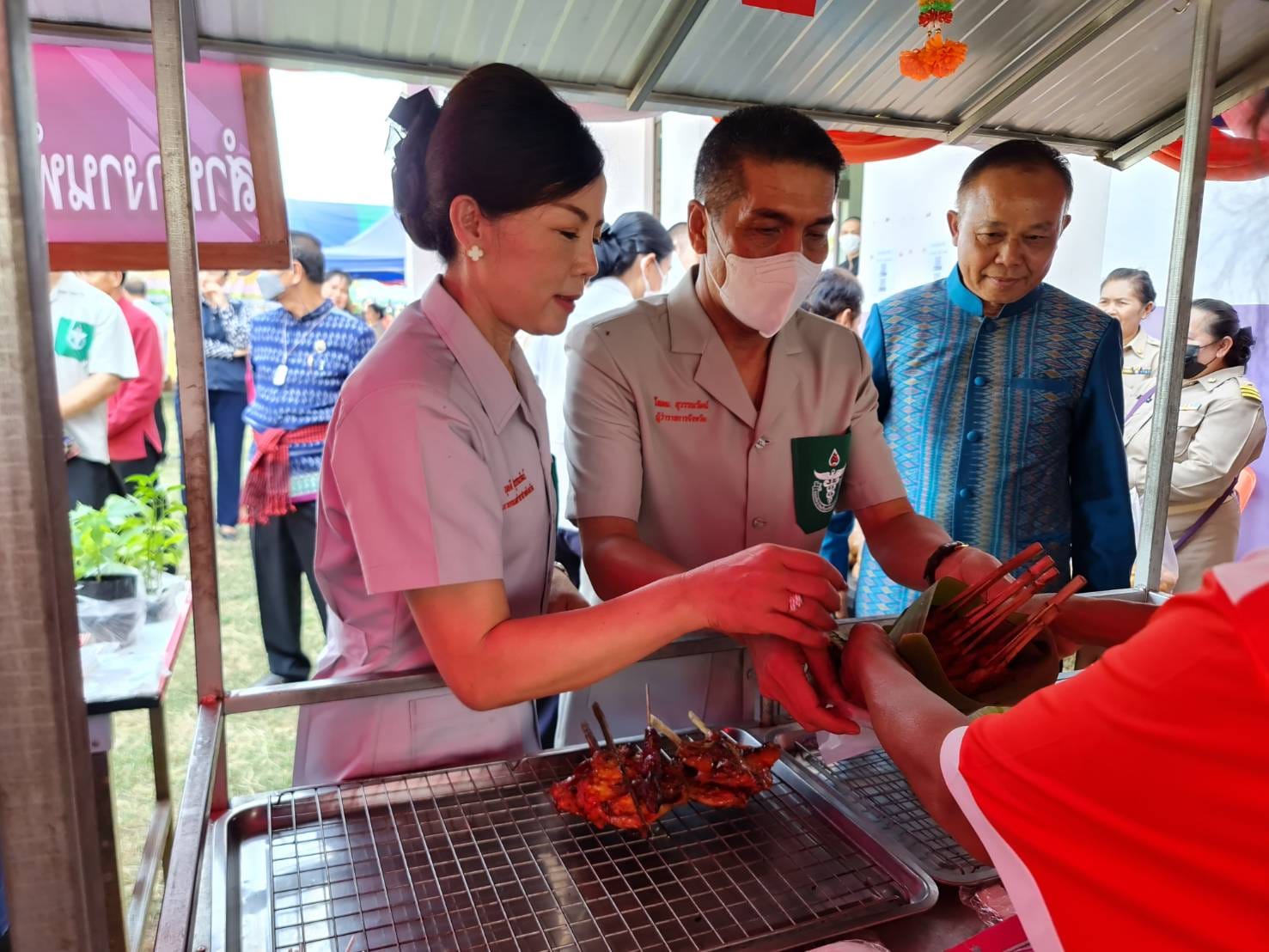 พช_ชัยภูมิ ร่วมโครงการจังหวัดเคลื่อนที่บริการประชาชน ณ โรงเรียนพระธาตุหนองสามหมื่น อำเภอภูเขียวจังหวัดชัยภูมิ