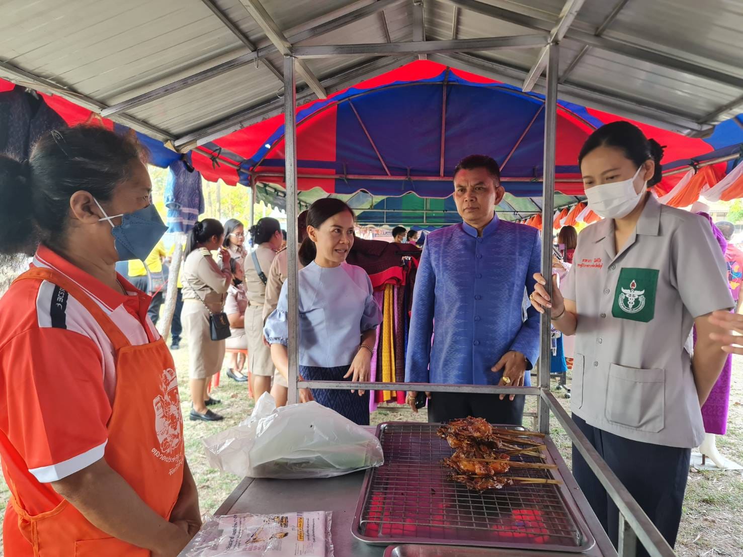 พช_ชัยภูมิ ร่วมโครงการจังหวัดเคลื่อนที่บริการประชาชน ณ โรงเรียนพระธาตุหนองสามหมื่น อำเภอภูเขียวจังหวัดชัยภูมิ