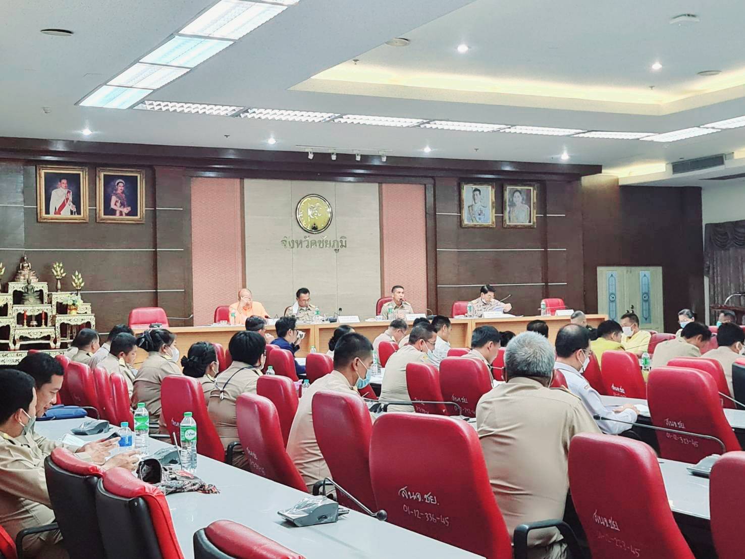 พช_ชัยภูมิ ร่วมประชุมคณะกรรมการขับเคลื่อนโครงการหนึ่งตำบล หนึ่งหมู่บ้านยั่งยืน (Sustainable VIlage) เพื่อเฉลิมพระเกียรติสมเด็จพระเจ้าลูกเธอ เจ้าฟ้าสิริวัณณวรี นารีรัตนราชกัญญา จังหวัดชัยภูมิ ครั้งที่ 1/2566