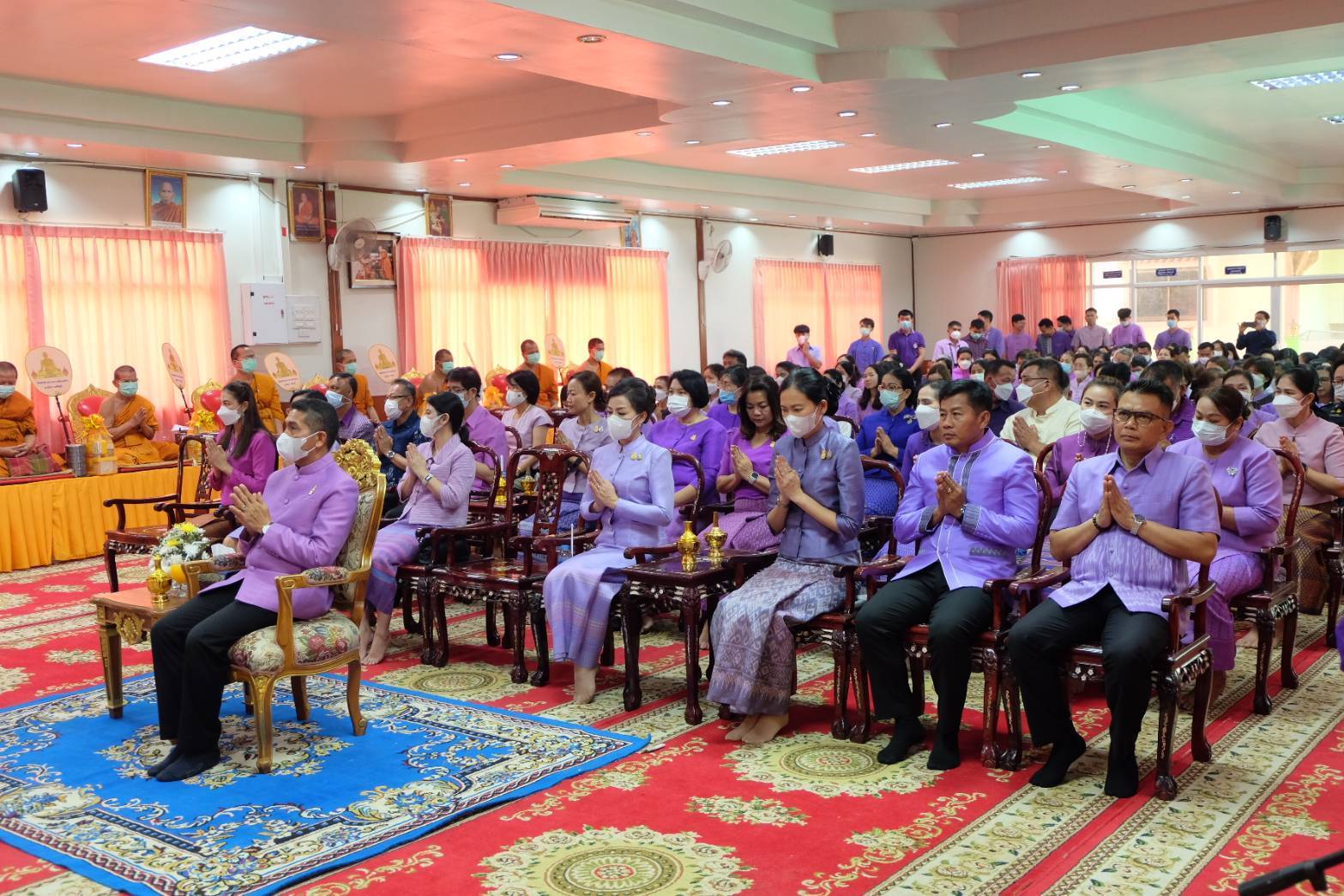 จังหวัดชัยภูมิ จัดพิธีทอดผ้าป่าสมทบกองทุนพัฒนาเด็กชนบทในพระราชูปถัมภ์สมเด็จพระเทพรัตนราชสุดาฯ สยามบรมราชกุมารี เนื่องในโอกาสวันคล้ายวันพระราชสมภพ 2 เมษายน 2566