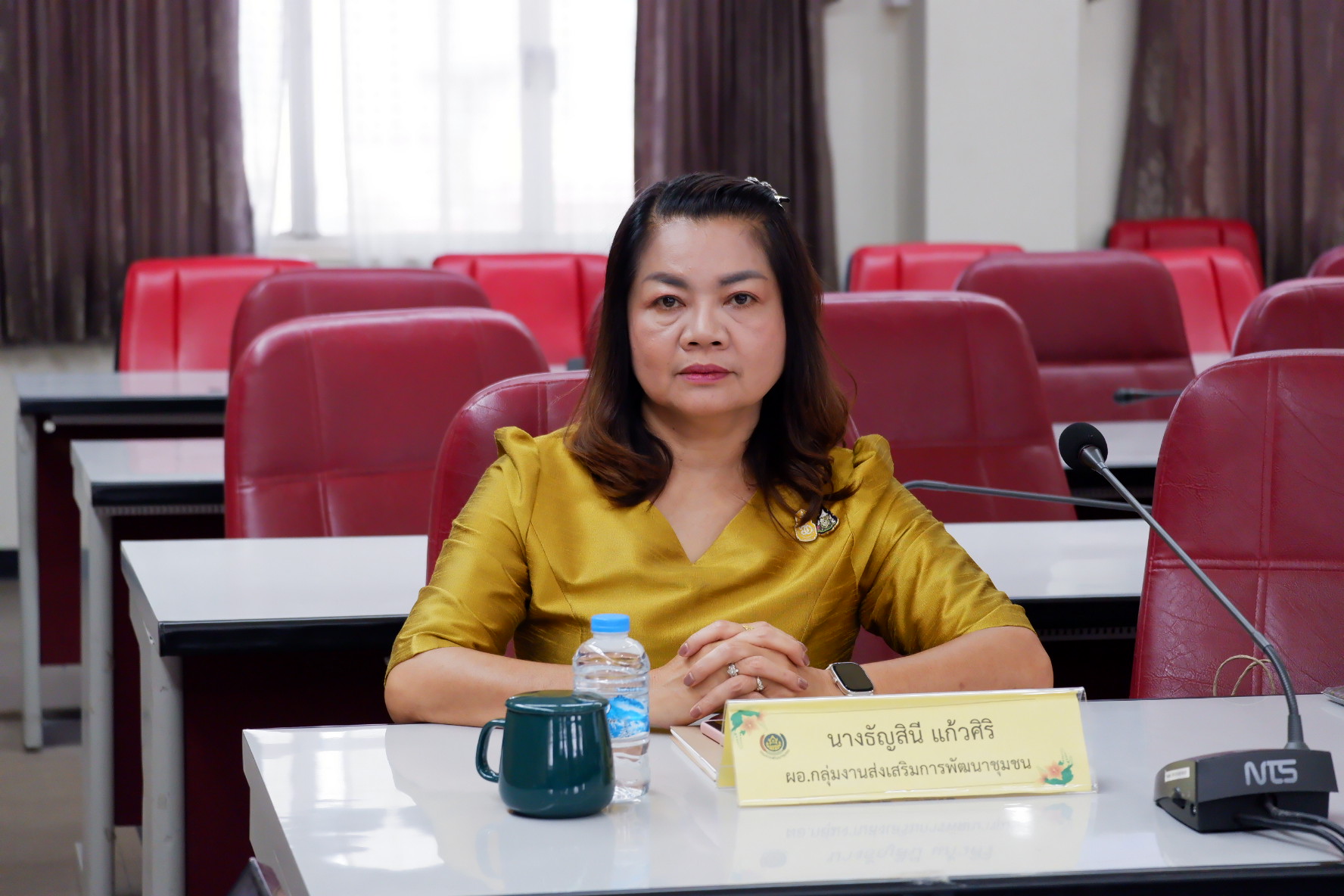 พช.ชัยภูมิ ส่งเสริมผลิตภัณฑ์ทอผ้ามือจังหวัดชัยภูมิให้มีมาตรฐาน