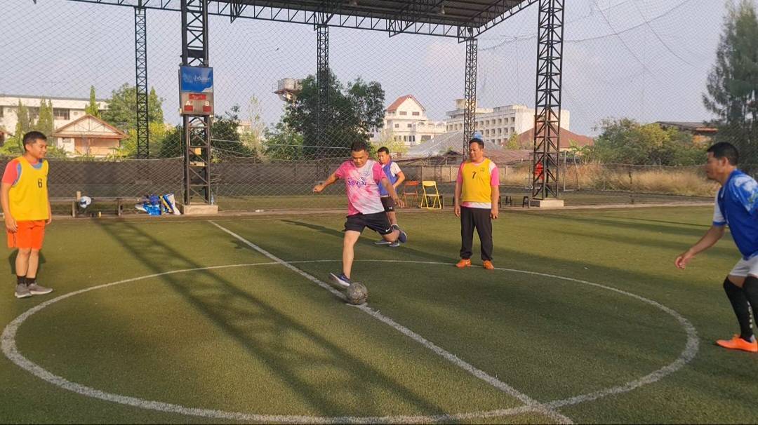 พช.ชัยภูมิ จัดกิจกรรมโครงการ พช.ชัยภูมิกีฬาสานสัมพันธ์ และแสดงความยินดีกับข้าราชการที่โอนย้าย