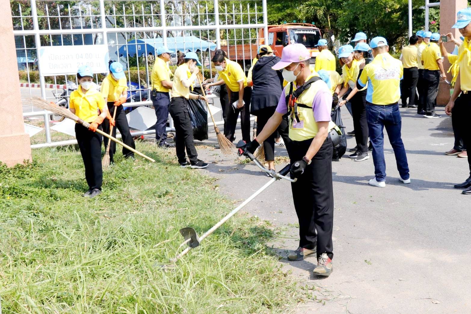 พช_ชัยภูมิ ร่วมกิจกรรมจิตอาสาพัฒนา