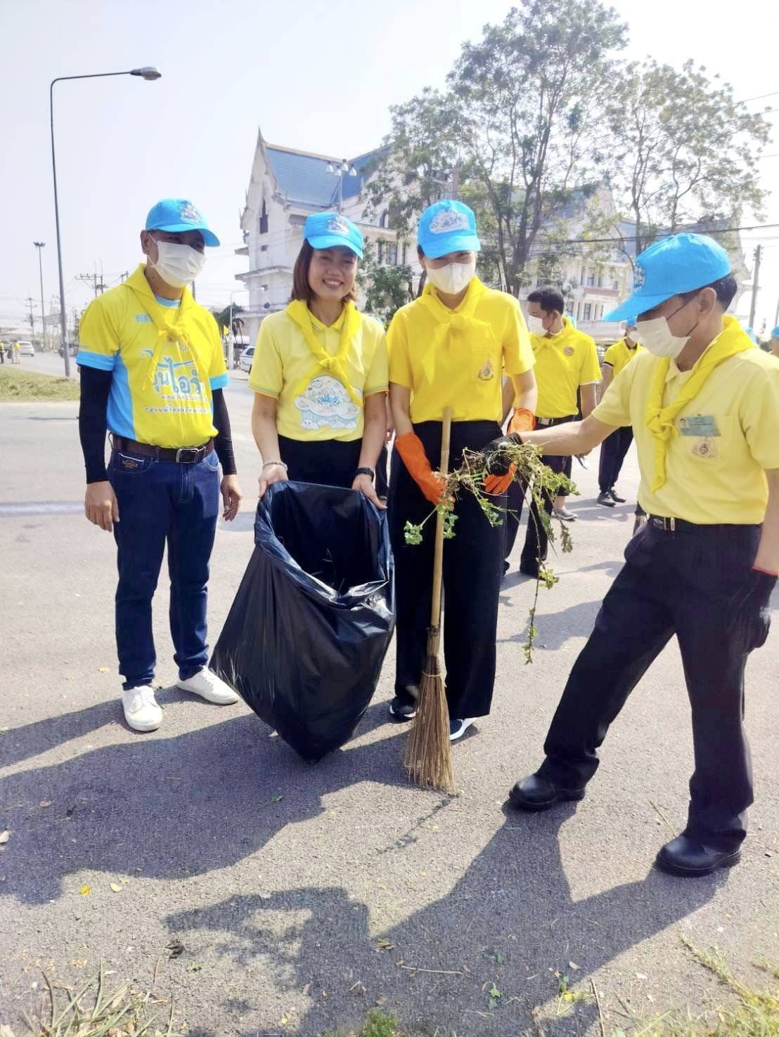 พช_ชัยภูมิ ร่วมกิจกรรมจิตอาสาพัฒนา
