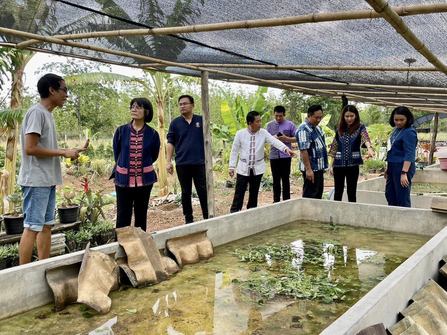 พช._ชัยภูมิ นางสงวน มะเสนา ผู้ตรวจราชการกรมการพัฒนาชุมชน ตรวจติดตามผลการขับเคลื่อนงานพัฒนาชุมชนในพื้นที่อำเภอคอนสาร จังหวัดชัยภูมิ