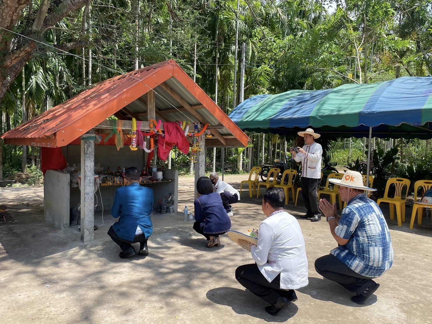 พช._ชัยภูมิ นางสงวน มะเสนา ผู้ตรวจราชการกรมการพัฒนาชุมชน ตรวจติดตามผลการขับเคลื่อนงานพัฒนาชุมชนในพื้นที่อำเภอคอนสาร จังหวัดชัยภูมิ