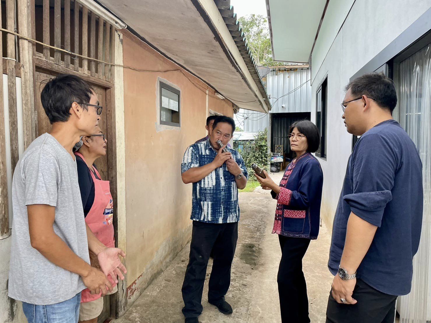 พช._ชัยภูมิ นางสงวน มะเสนา ผู้ตรวจราชการกรมการพัฒนาชุมชน ตรวจติดตามผลการขับเคลื่อนงานพัฒนาชุมชนในพื้นที่อำเภอคอนสาร จังหวัดชัยภูมิ