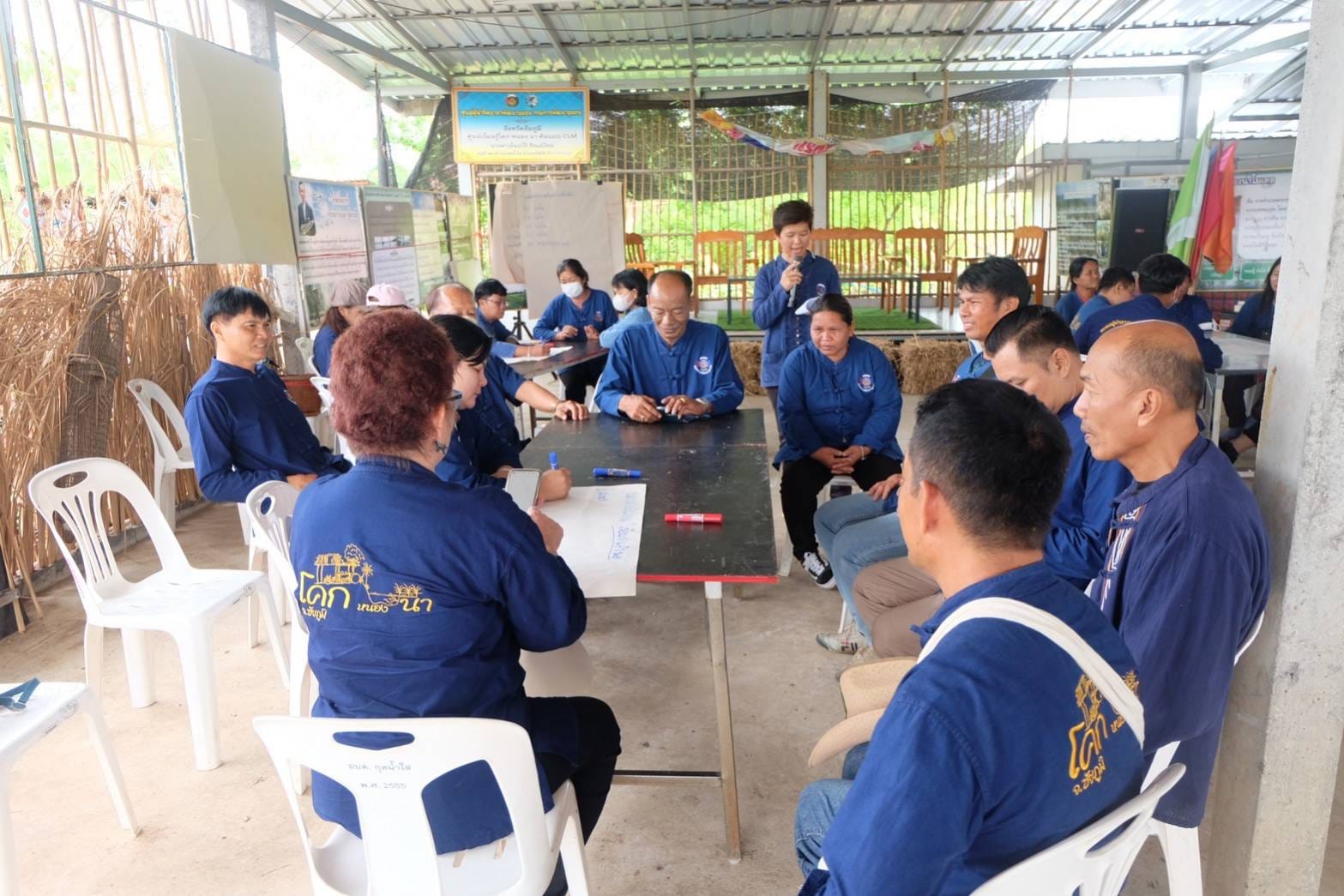 พช_ชัยภูมิ ขับเคลื่อนกิจกรรม “รวมพลคน โคก หนอง นา เอามื้อสามัคคี” จังหวัดชัยภูมิ