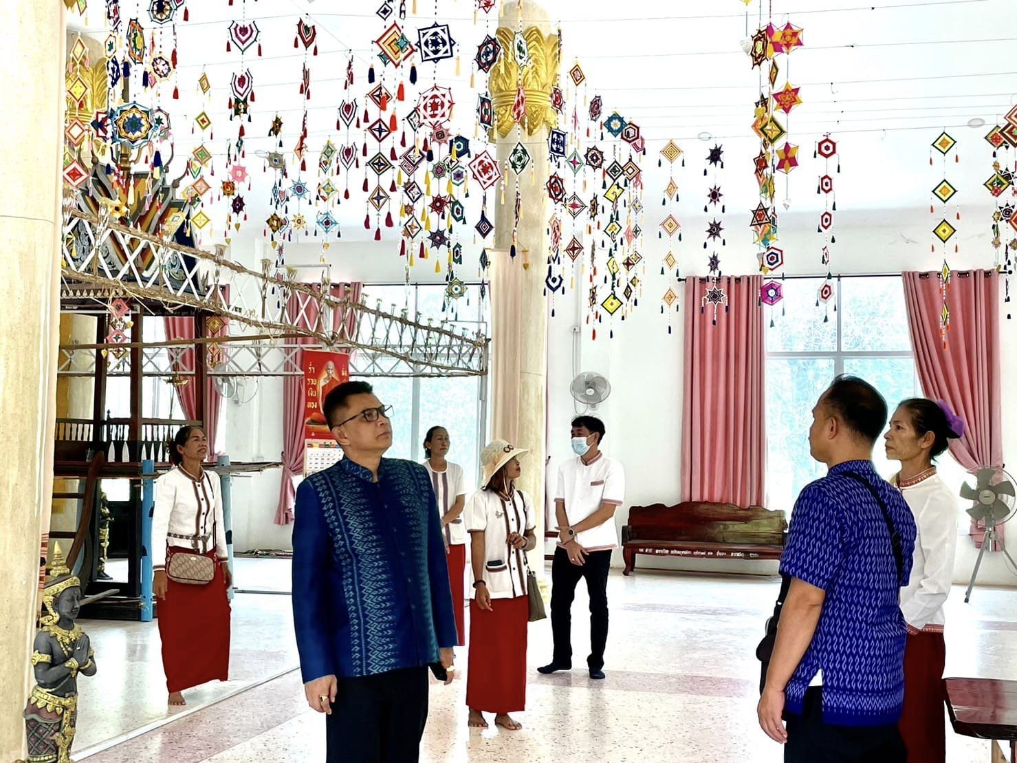 พช._ชัยภูมิ นางสงวน มะเสนา ผู้ตรวจราชการกรมการพัฒนาชุมชน ตรวจติดตามผลการขับเคลื่อนงานพัฒนาชุมชนในพื้นที่อำเภอคอนสาร จังหวัดชัยภูมิ