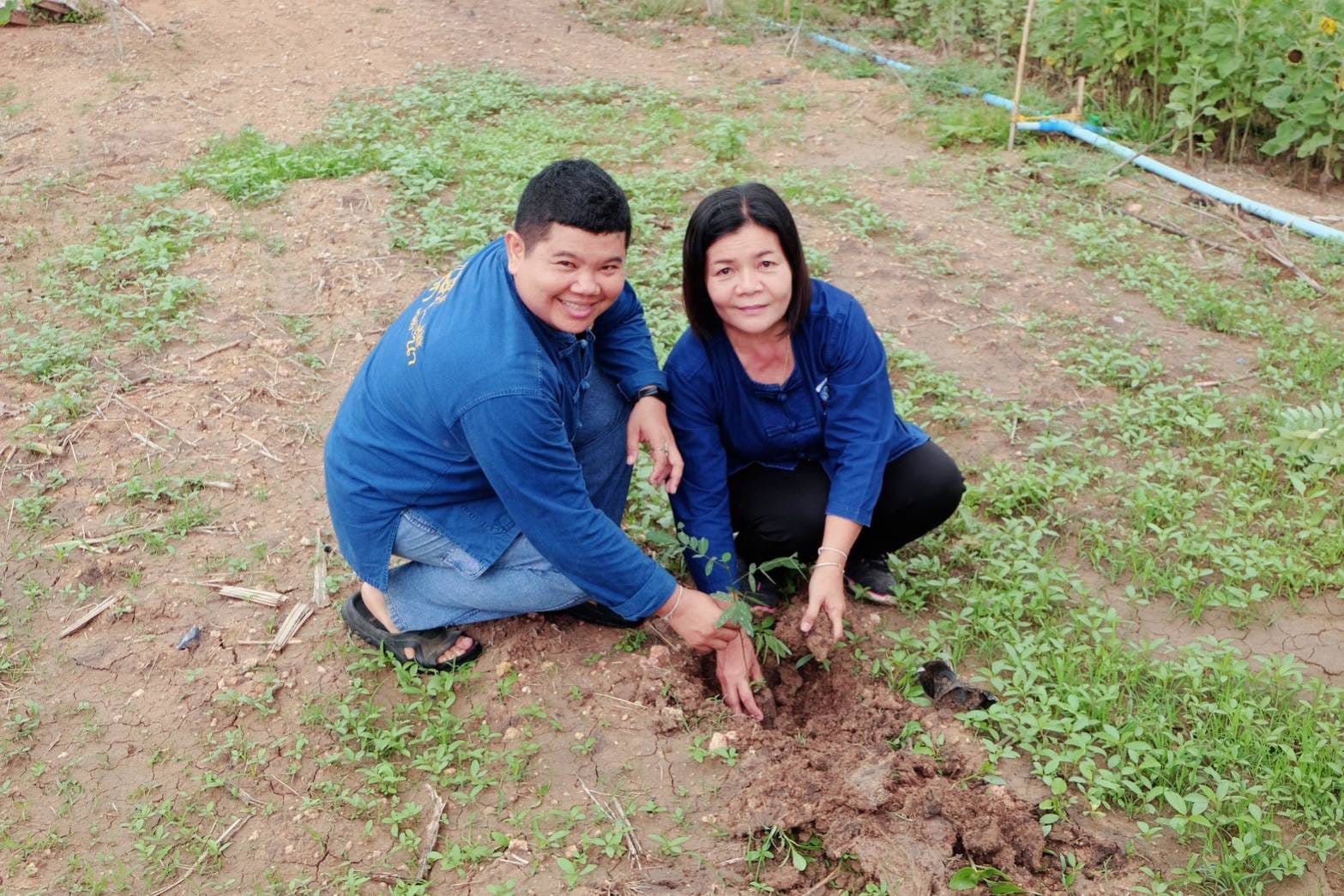 พช_ชัยภูมิ ขับเคลื่อนกิจกรรม “รวมพลคน โคก หนอง นา เอามื้อสามัคคี” จังหวัดชัยภูมิ