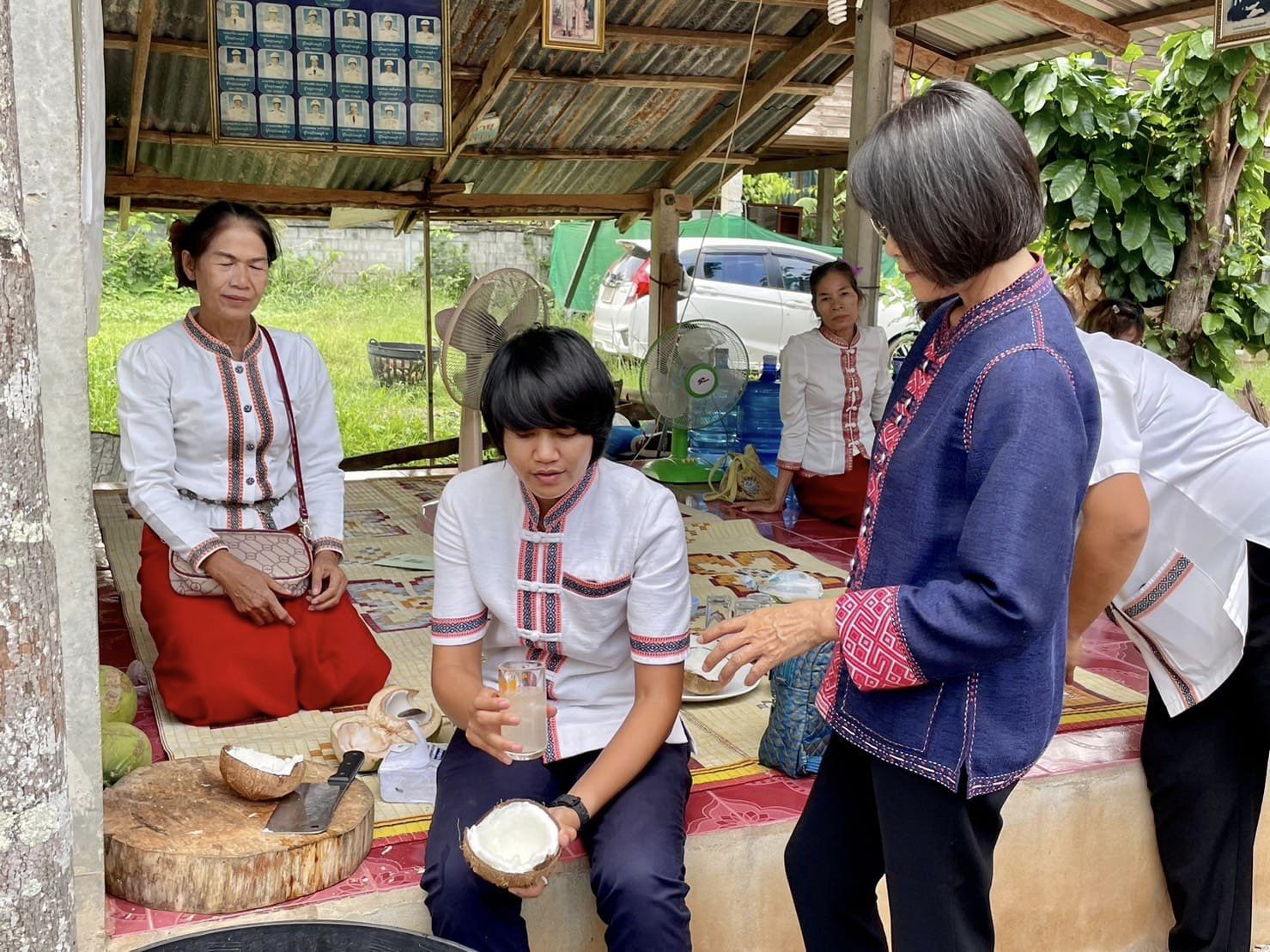 พช._ชัยภูมิ นางสงวน มะเสนา ผู้ตรวจราชการกรมการพัฒนาชุมชน ตรวจติดตามผลการขับเคลื่อนงานพัฒนาชุมชนในพื้นที่อำเภอคอนสาร จังหวัดชัยภูมิ