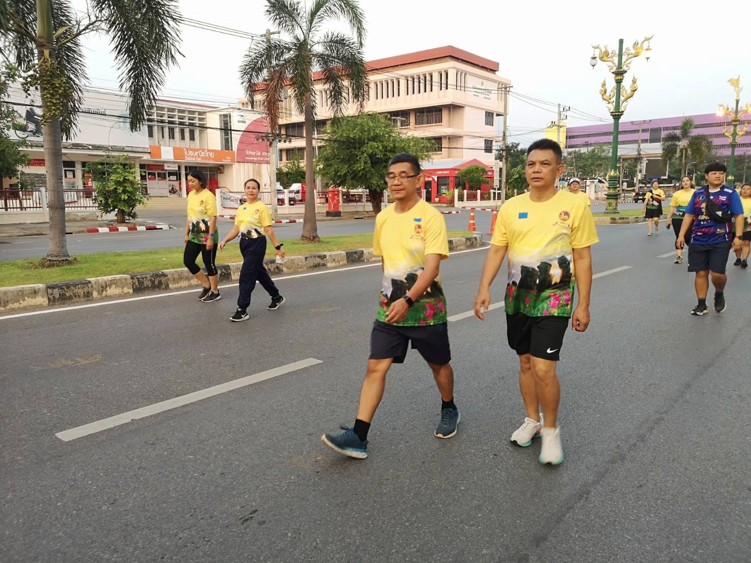 พช_ชัยภูมิ ร่วมเดิน-วิ่ง เฉลิมพระเกียรติ พระบาทสมเด็จพระเจ้าอยู่หัว เนื่องในวันฉัตรมงคล 4 พฤษภาคม 2566