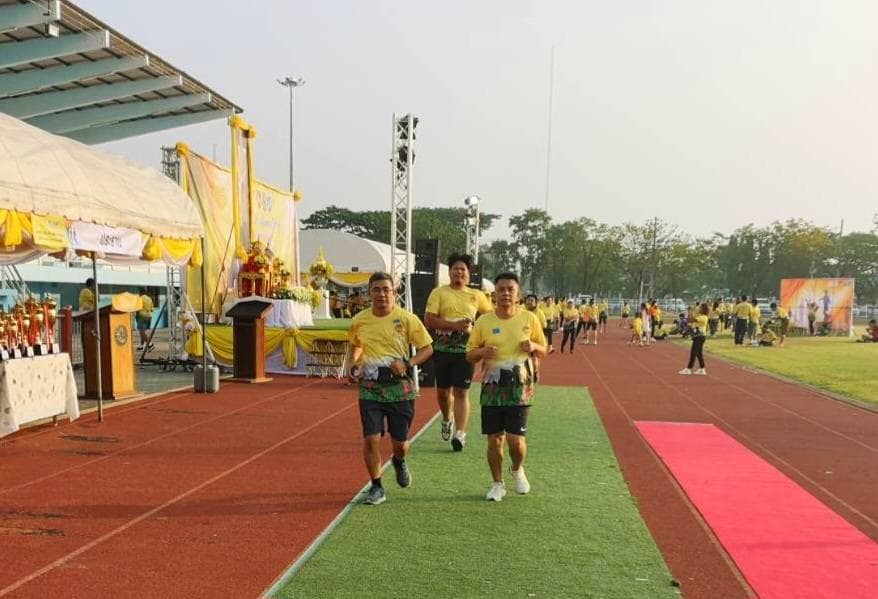 พช_ชัยภูมิ ร่วมเดิน-วิ่ง เฉลิมพระเกียรติ พระบาทสมเด็จพระเจ้าอยู่หัว เนื่องในวันฉัตรมงคล 4 พฤษภาคม 2566