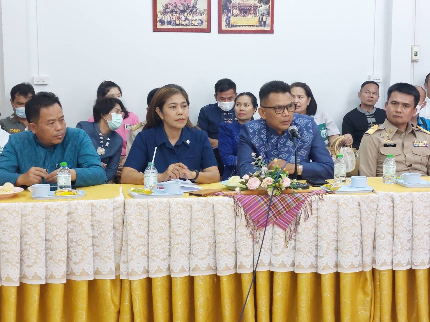 พช_ชัยภูมิ ร่วมประชุมขับเคลื่อนการท่องเที่ยวโดยชุมชนตำบลโนนทอง อำเภอเกษตรสมบูรณ์ จังหวัดชัยภูมิ