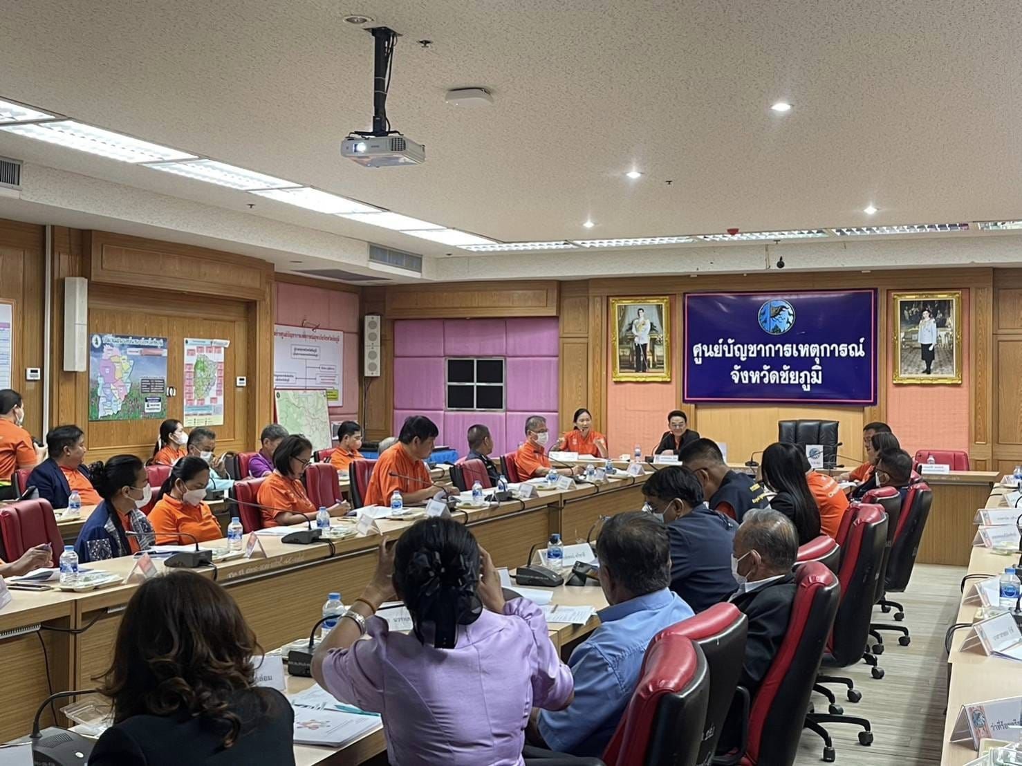 #พช_ชัยภูมิ ร่วมประชุมคณะกรรมการบริหารงานจังหวัดแบบบูรณาการจังหวัดชัยภูมิ (ก.บ.จ.ชย.) ครั้งที่ 3/2566