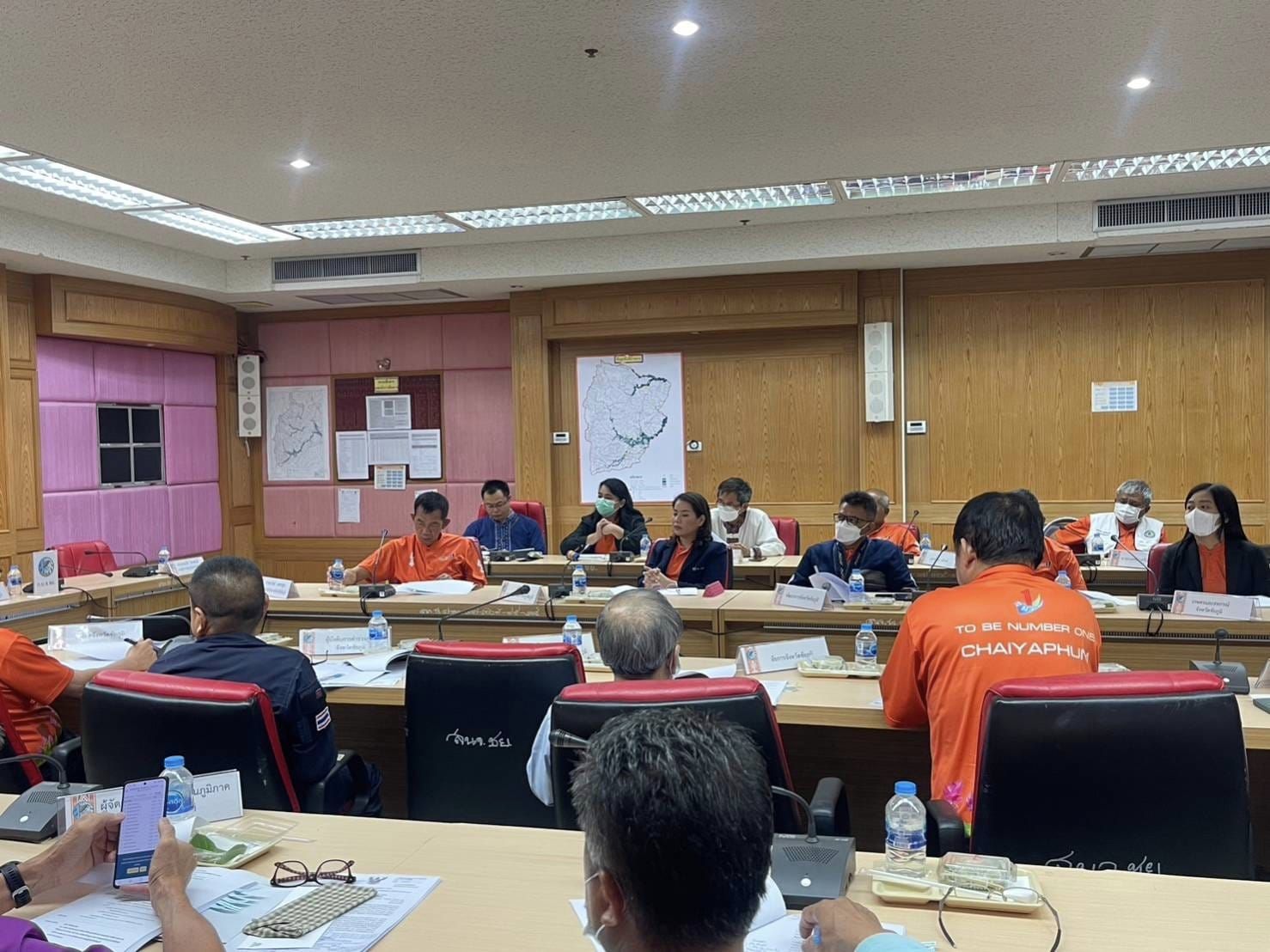 #พช_ชัยภูมิ ร่วมประชุมคณะกรรมการบริหารงานจังหวัดแบบบูรณาการจังหวัดชัยภูมิ (ก.บ.จ.ชย.) ครั้งที่ 3/2566