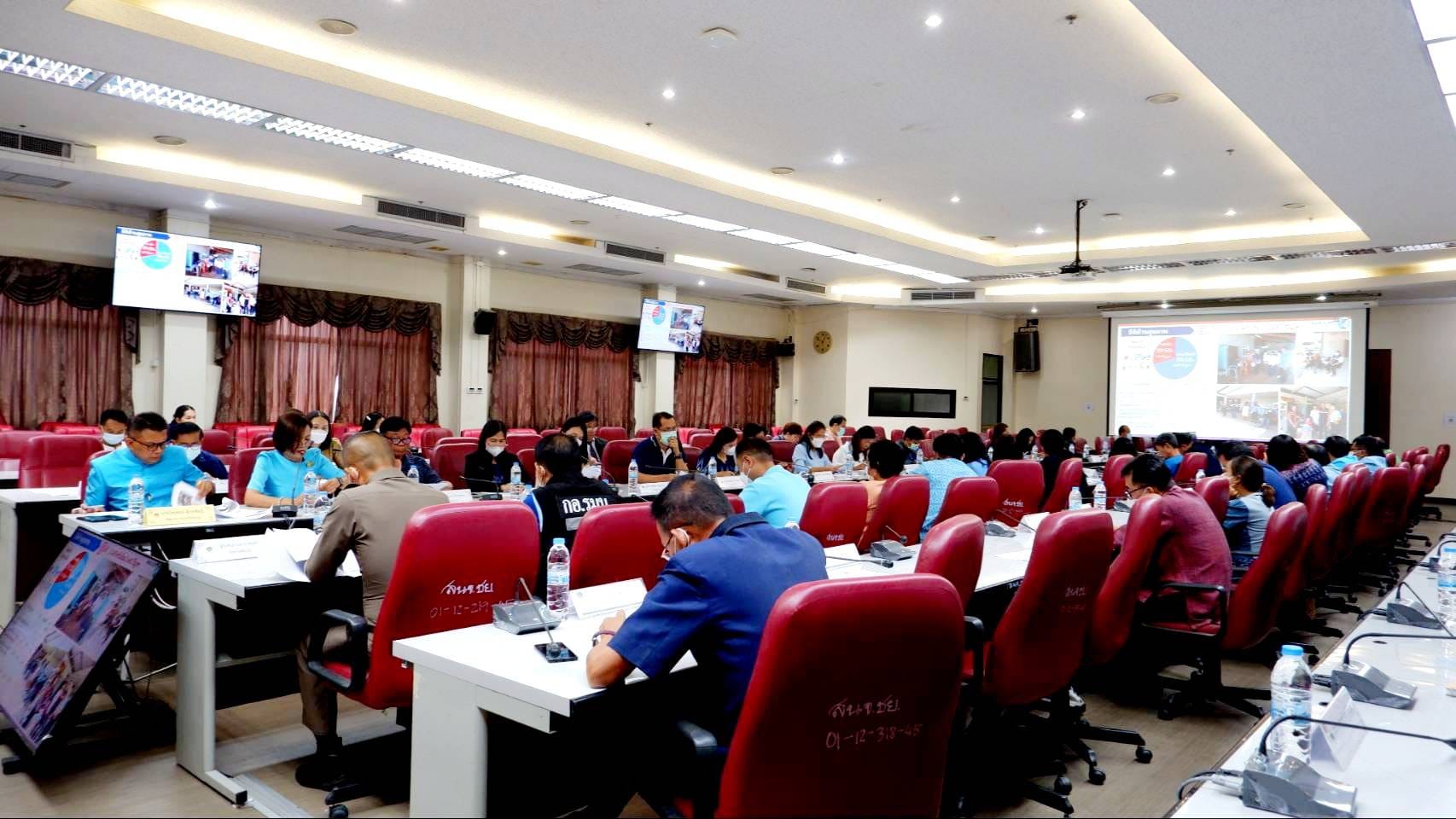 จังหวัดชัยภูมิ ประชุมติดตามผลความก้าวหน้าการขจัดความยากจนและพัฒนาคนทุกช่วงวัยฯ