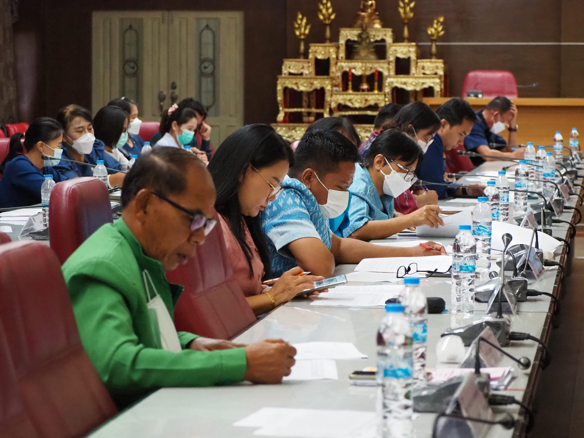 จังหวัดชัยภูมิ ประชุมติดตามผลความก้าวหน้าการขจัดความยากจนและพัฒนาคนทุกช่วงวัยฯ