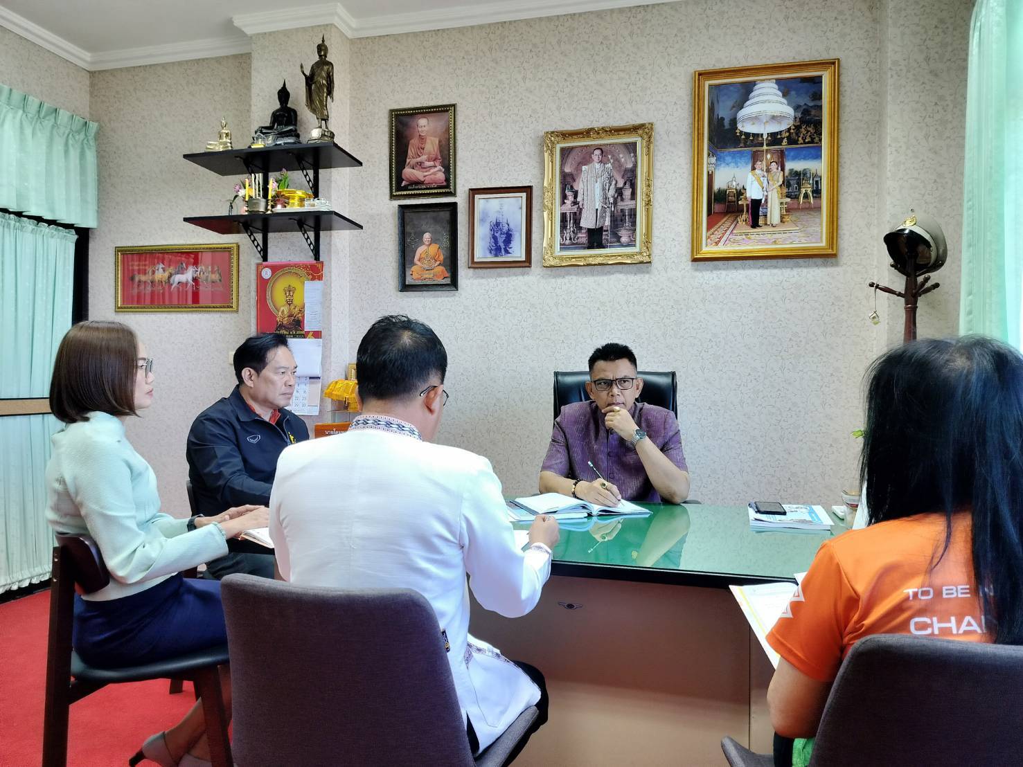 พช.ชัยภูมิ พัฒนาการจังหวัดชัยภูมิ ประชุม Morning Brief เพื่อหารือข้อราชการและติดตามงานประจำสัปดาห์