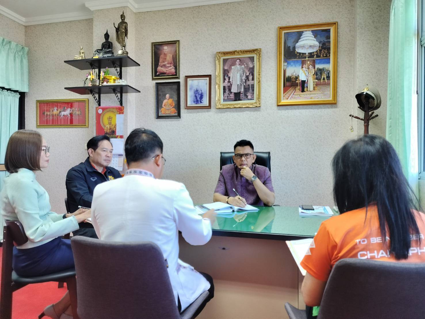 พช.ชัยภูมิ พัฒนาการจังหวัดชัยภูมิ ประชุม Morning Brief เพื่อหารือข้อราชการและติดตามงานประจำสัปดาห์