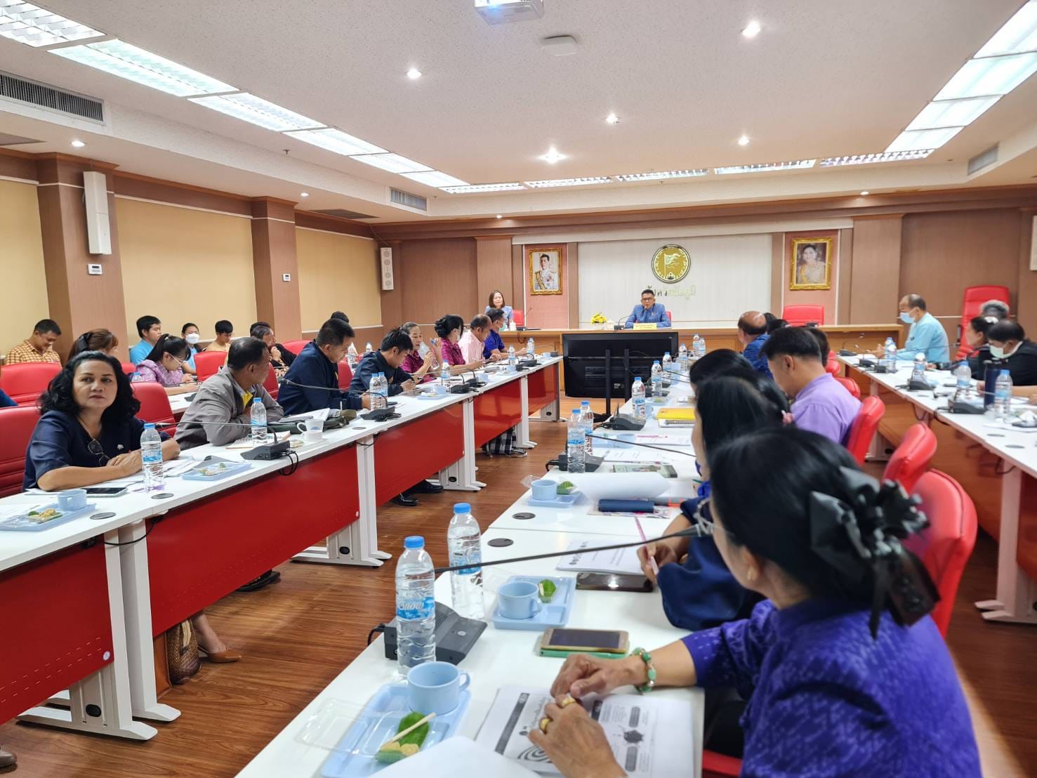 พช.​ชัยภูมิ ดำเนินการประชุมโครงการเพิ่มศักยภาพงานกองทุนชุมชนเสริมสร้างธรรมาภิบาลและการเข้าถึงแหล่งทุน