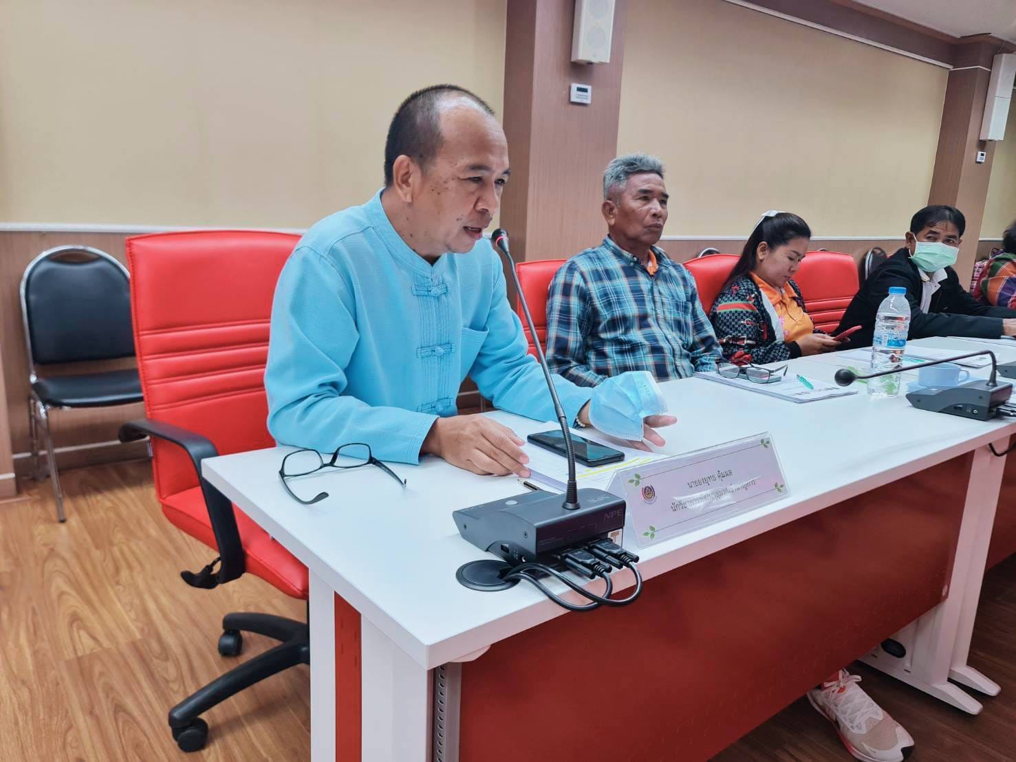 พช.​ชัยภูมิ ดำเนินการประชุมโครงการเพิ่มศักยภาพงานกองทุนชุมชนเสริมสร้างธรรมาภิบาลและการเข้าถึงแหล่งทุน