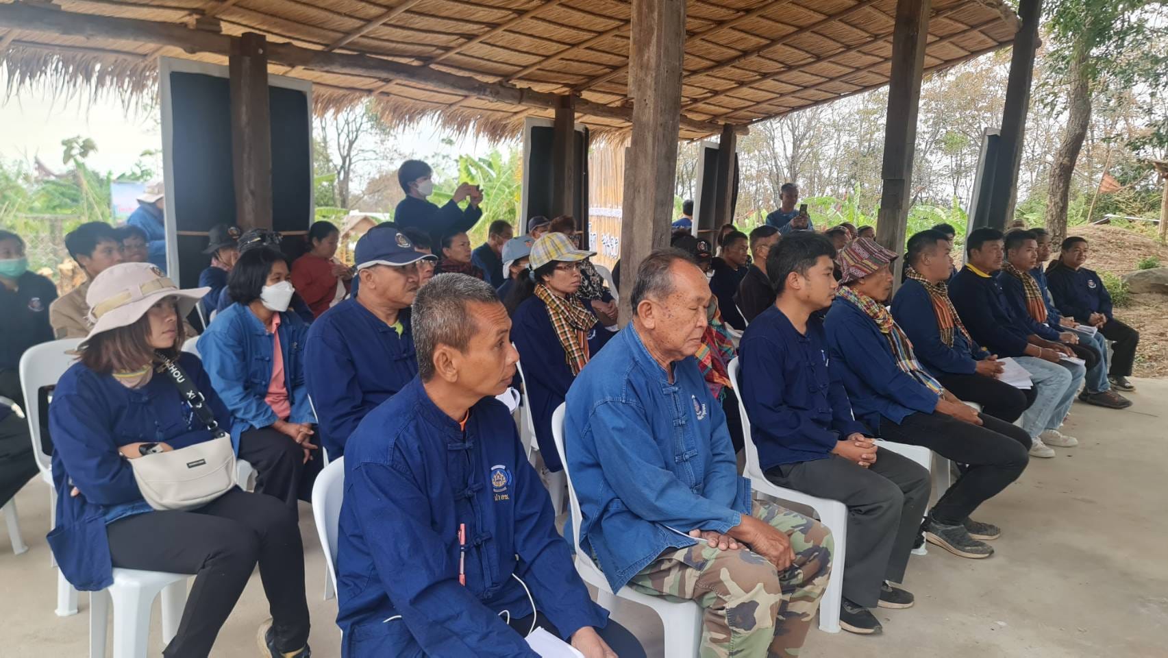 พช_ชัยภูมิ>>> ดำเนินการขับเคลื่อนศูนย์เรียนรู้การพัฒนาคุณภาพชีวิตตามหลักทฤษฎีใหม่ ประยุกต์สู่ “โคก หนอง นา โมเดล”