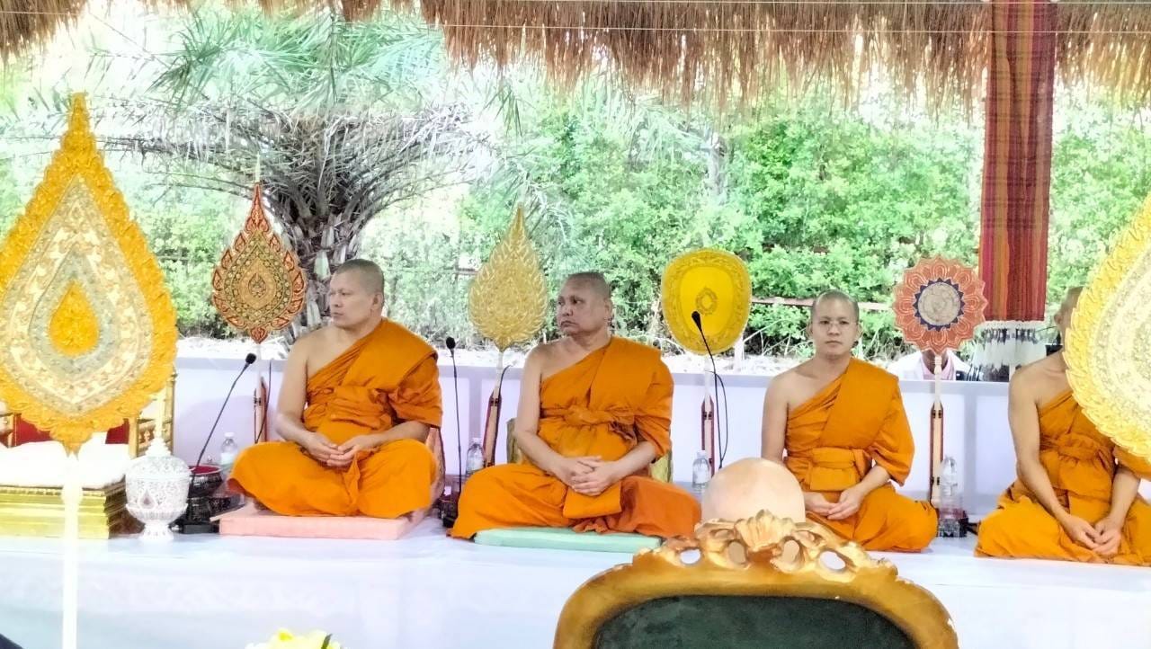 พช.ชัยภูมิ ร่วมพิธีเจริญพระพุทธมนต์ สืบชะตา บายศรีสูตรขวัญ ตามประเพณีอีสาน เนื่องในโอกาส 39 ปี เจ้าคุณพระสินีนาฏ พิลาสกัลยาณี