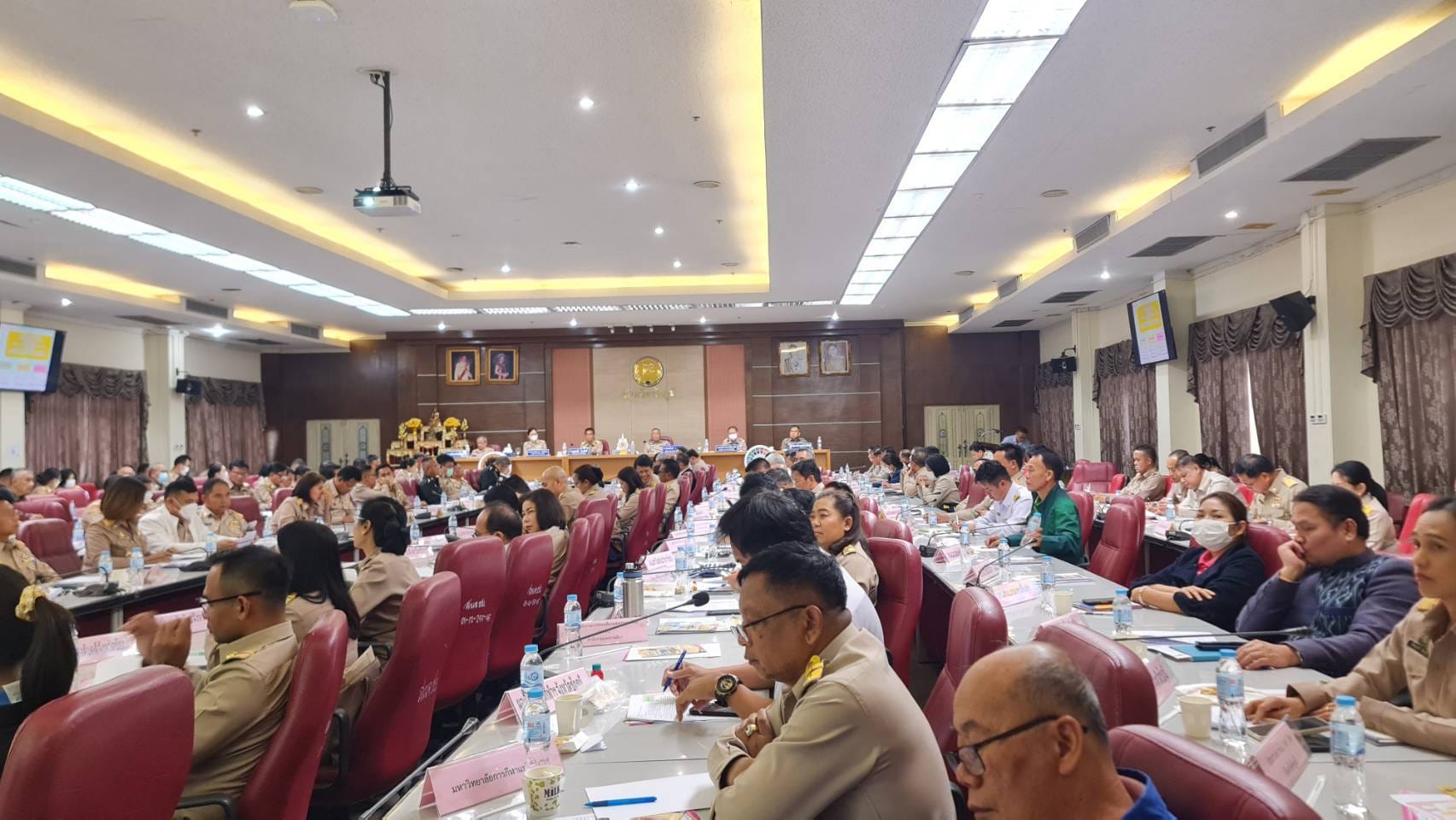 พช_ชัยภูมิ ร่วมการประชุมคณะกรมการจังหวัดชัยภูมิ หัวหน้าส่วนราชการ หน่วยงานรัฐวิสาหกิจ หน่วยงานเอกชน จังหวัดชัยภูมิ ครั้งที่ 1/2567 ประจำเดือน มกราคม 2567