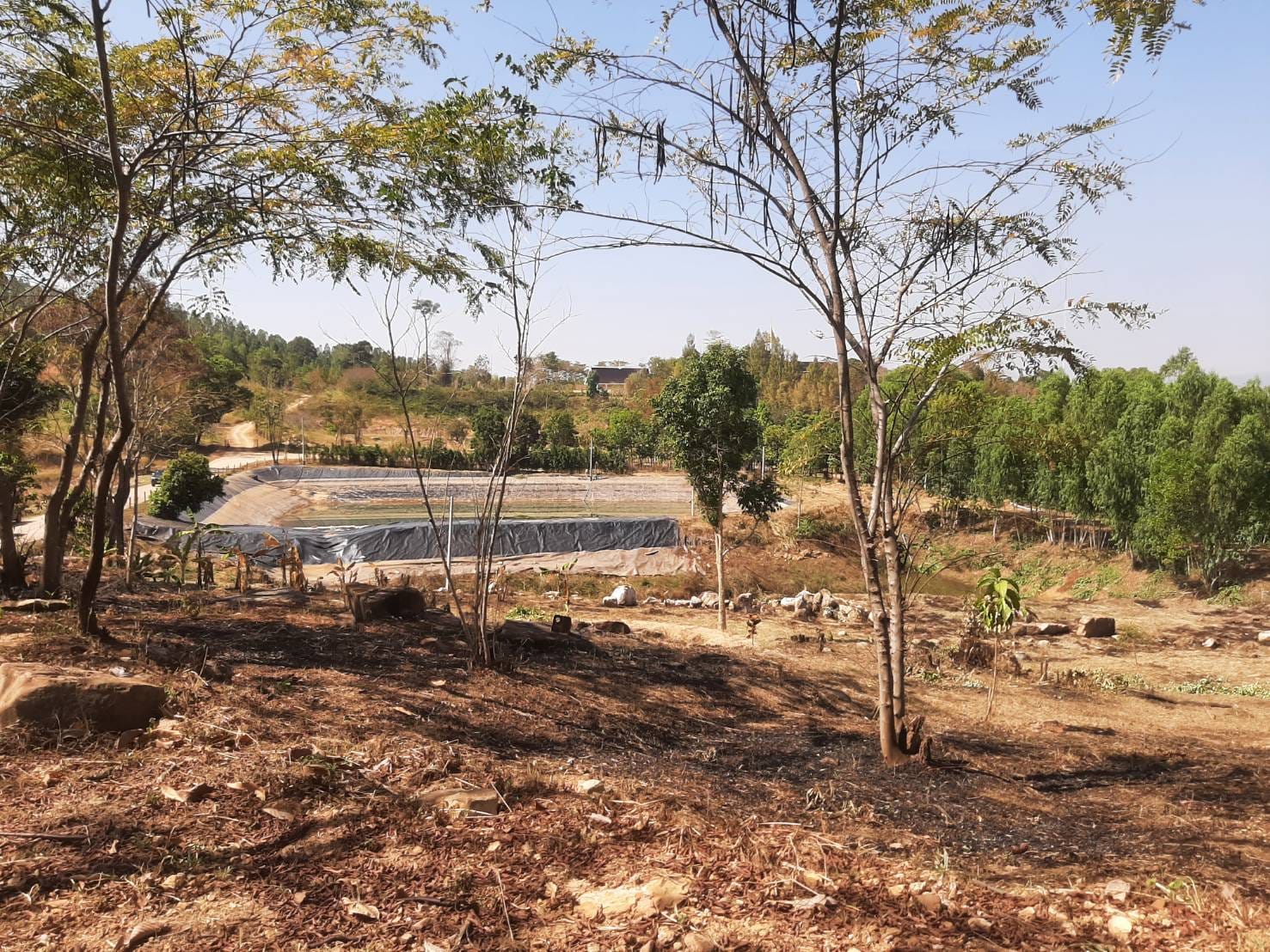 พช.ชัยภูมิ ร่วมลงพื้นที่สำรวจ ออกแบบ โคก หนอง นา อรุณธรรมสถาน วัดพระธาตุชัยภูมิ