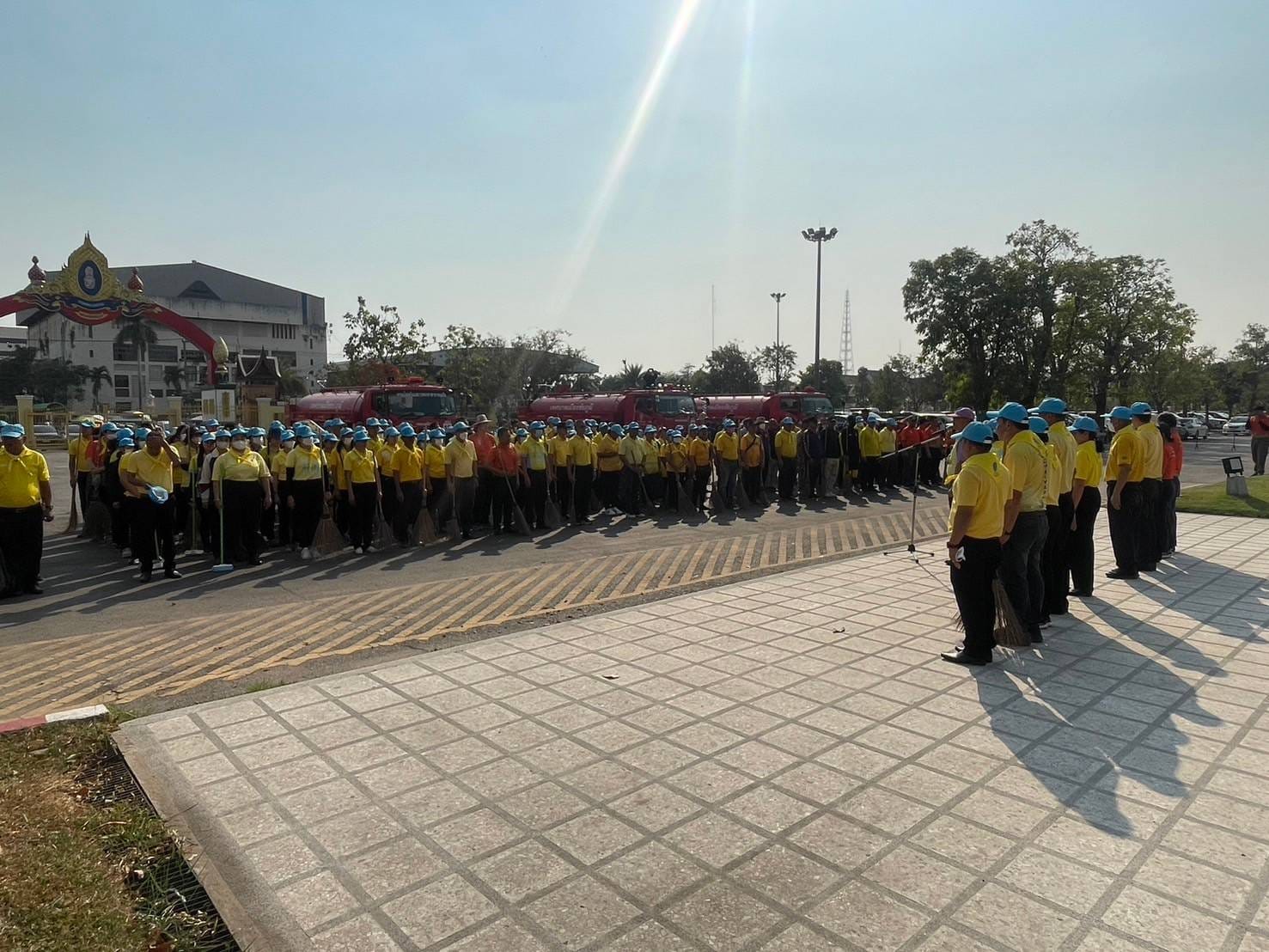 พช.ชัยภูมิ เข้ากิจกรรม “เมืองชัยภูมิสะอาด Big Cleaning” ทำความสะอาดอาคารสถานที่ราชการ ให้สะอาด เป็นระเบียบเรียบร้อย และสร้างความสามัคคีของบุคลากร