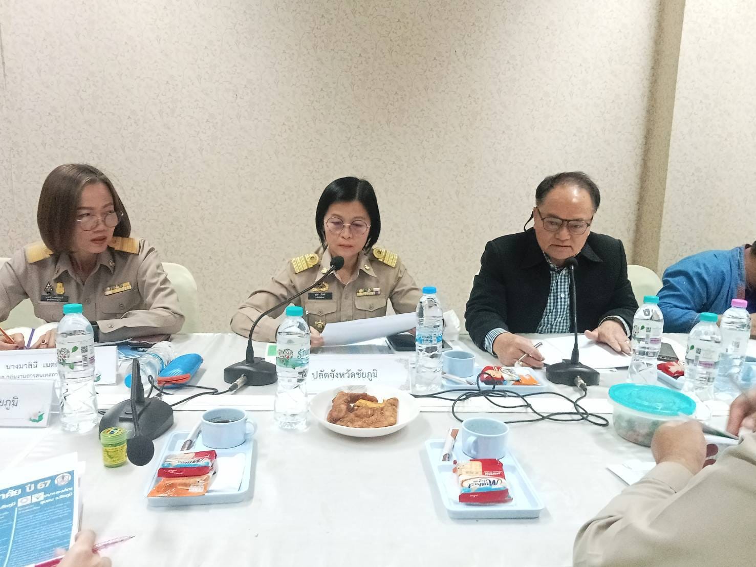 พช_ชัยภูมิ ร่วมประชุมบูรณาการข้อมูล Big data จาก TPMAP, ThaiQM Re X-Ray และ MSO logbook ชี้เป้าหมายเดียวกันในการแก้ไขความยากจน ลดความเหลื่อมล้ำ มิติด้านความเป็นอยู่