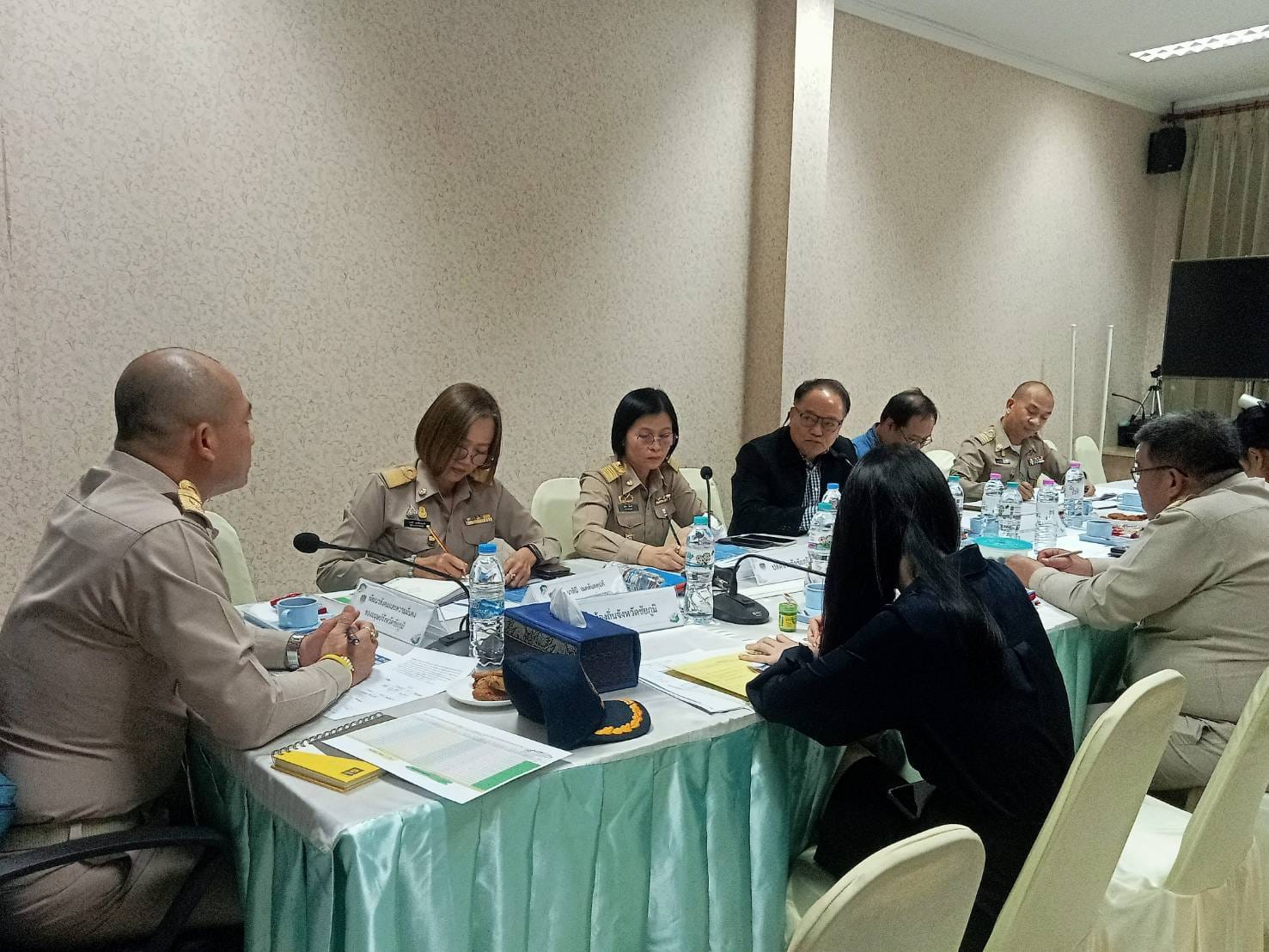 พช_ชัยภูมิ ร่วมประชุมบูรณาการข้อมูล Big data จาก TPMAP, ThaiQM Re X-Ray และ MSO logbook ชี้เป้าหมายเดียวกันในการแก้ไขความยากจน ลดความเหลื่อมล้ำ มิติด้านความเป็นอยู่