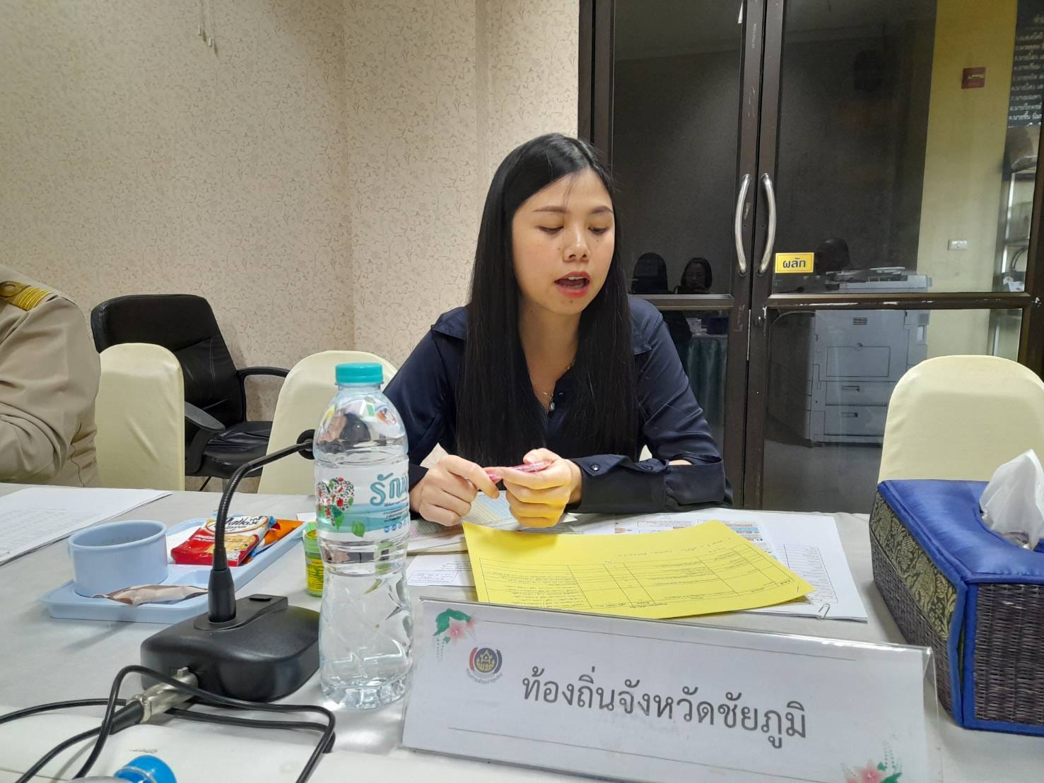 พช_ชัยภูมิ ร่วมประชุมบูรณาการข้อมูล Big data จาก TPMAP, ThaiQM Re X-Ray และ MSO logbook ชี้เป้าหมายเดียวกันในการแก้ไขความยากจน ลดความเหลื่อมล้ำ มิติด้านความเป็นอยู่