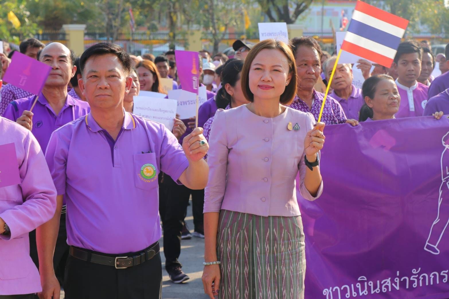พช.ชัยภูมิ ร่วมกิจกรรมถวายความจงรักภักดีและสำนึกในพระมหากรุณาธิคุณอันหาที่สุดมิได้ แด่สมเด็จพระกนิษฐาธิราชเจ้า กรมสมเด็จพระเทพรัตนราชสุดา ฯ สยามบรมราชกุมารี