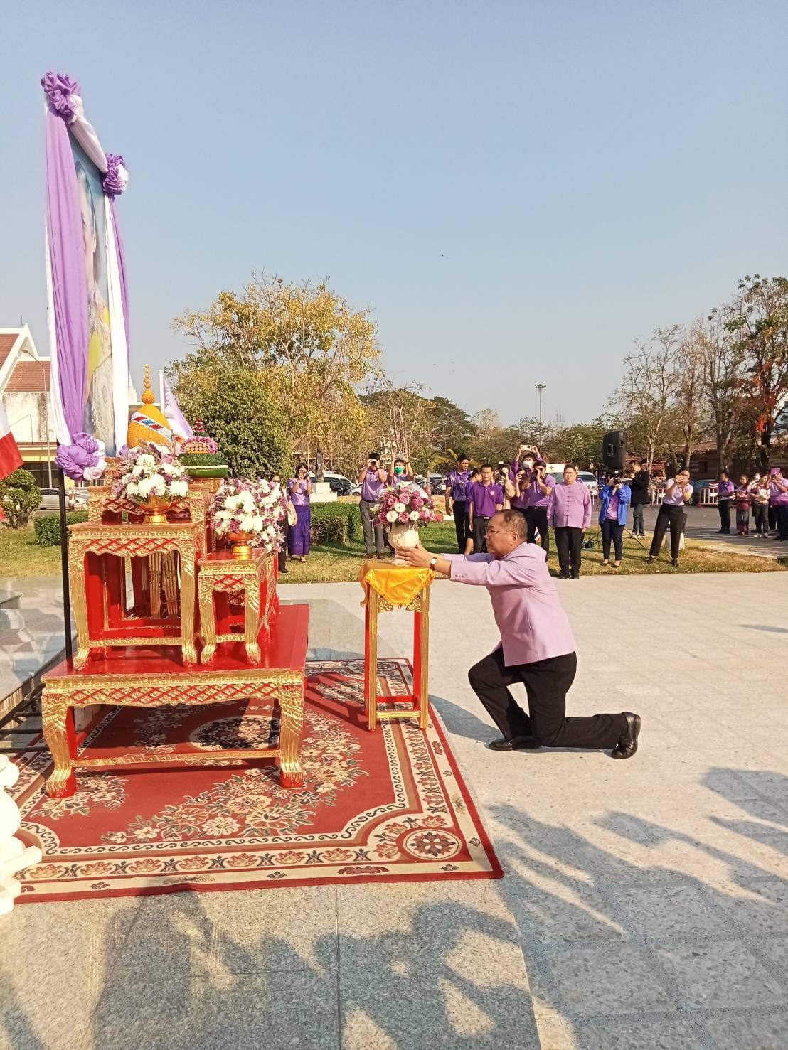 พช.ชัยภูมิ ร่วมกิจกรรมถวายความจงรักภักดีและสำนึกในพระมหากรุณาธิคุณอันหาที่สุดมิได้ แด่สมเด็จพระกนิษฐาธิราชเจ้า กรมสมเด็จพระเทพรัตนราชสุดา ฯ สยามบรมราชกุมารี