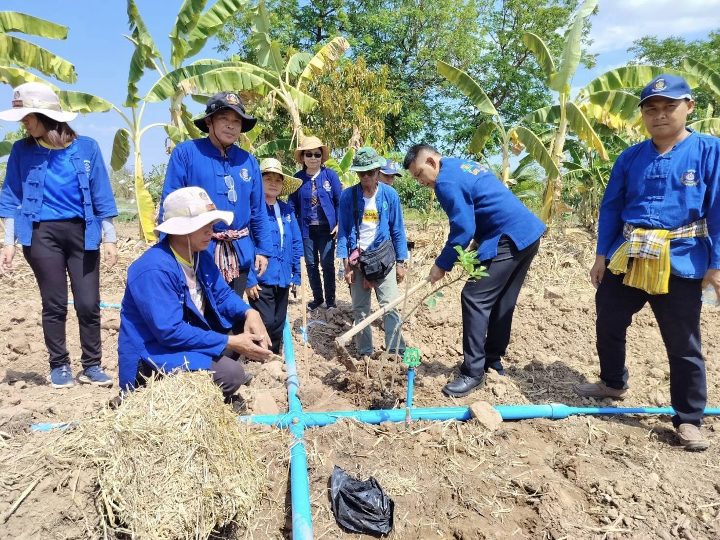 พช.ชัยภูมิ เอามื้อสามัคคี “โคก หนอง นา พัฒนาชุมชน” เฉลิมพระเกียรติพระบาทสมเด็จพระเจ้าอยู่หัว เนื่องในโอกาสมหามงคลเฉลิมพระชนมพรรษา 6 รอบ 28 กรกฎาคม 2567