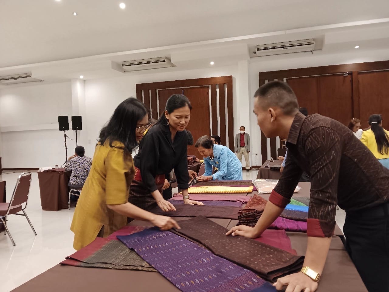 พช.ชัยภูมิ ร่วมกิจกรรม Workshop เพื่อศึกษามรดกภูมิปัญญาผ้าไหมชัยภูมิ