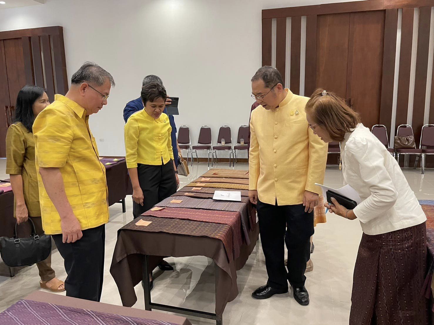 พช.ชัยภูมิ ร่วมกิจกรรม Workshop เพื่อศึกษามรดกภูมิปัญญาผ้าไหมชัยภูมิ