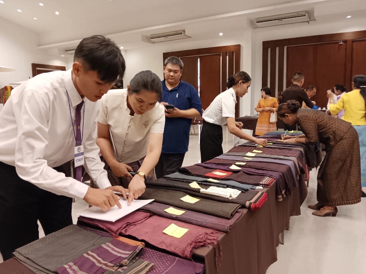 พช.ชัยภูมิ ร่วมกิจกรรม Workshop เพื่อศึกษามรดกภูมิปัญญาผ้าไหมชัยภูมิ