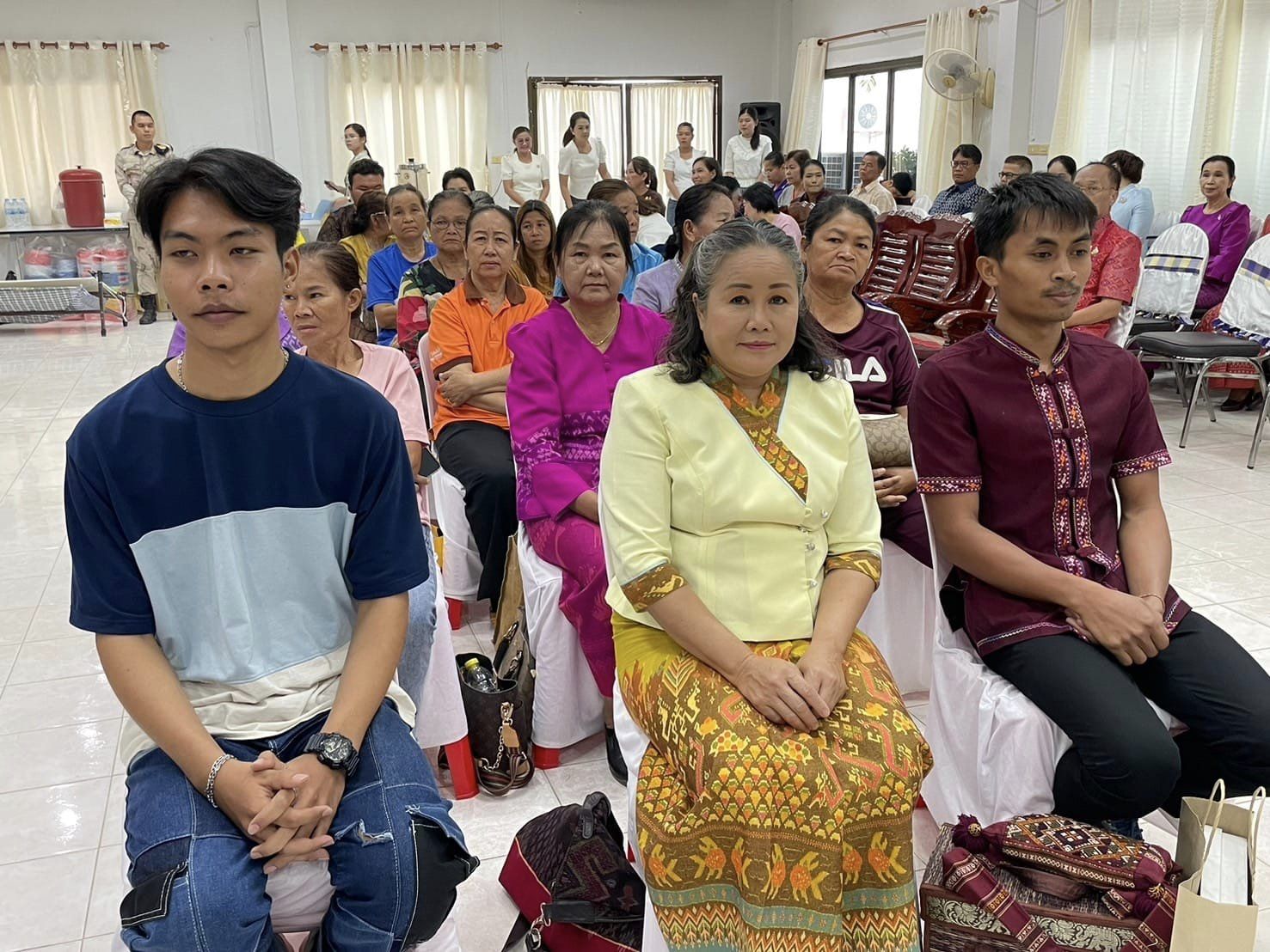 จังหวัดชัยภูมิ จัดฝึกอบรมเพิ่มทักษะการมัดหมี่ผ้าลายพระราชทาน “สิริวชิราภรณ์” แก่ช่างทอผ้า กลุ่มผู้ผลิต ผู้ประกอบการ OTOP เยาวชนคนรุ่นใหม่ และผู้ที่สนใจ