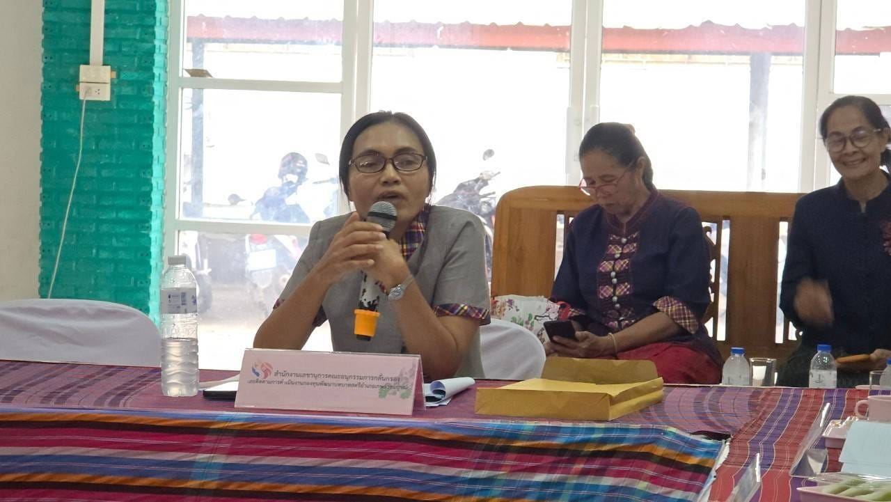 พช.ชัยภูมิ ลุย!!ลงพื้นที่คัดเลือกคนกองทุนพัฒนาบทบาทสตรีดีเด่น ตามโครงการเชิดชูเกียรติคนกองทุนพัฒนาบทบาทสตรี ประจำปี 2567 ระดับกลุ่มโซน โซนต้นน้ำและขุนเขา