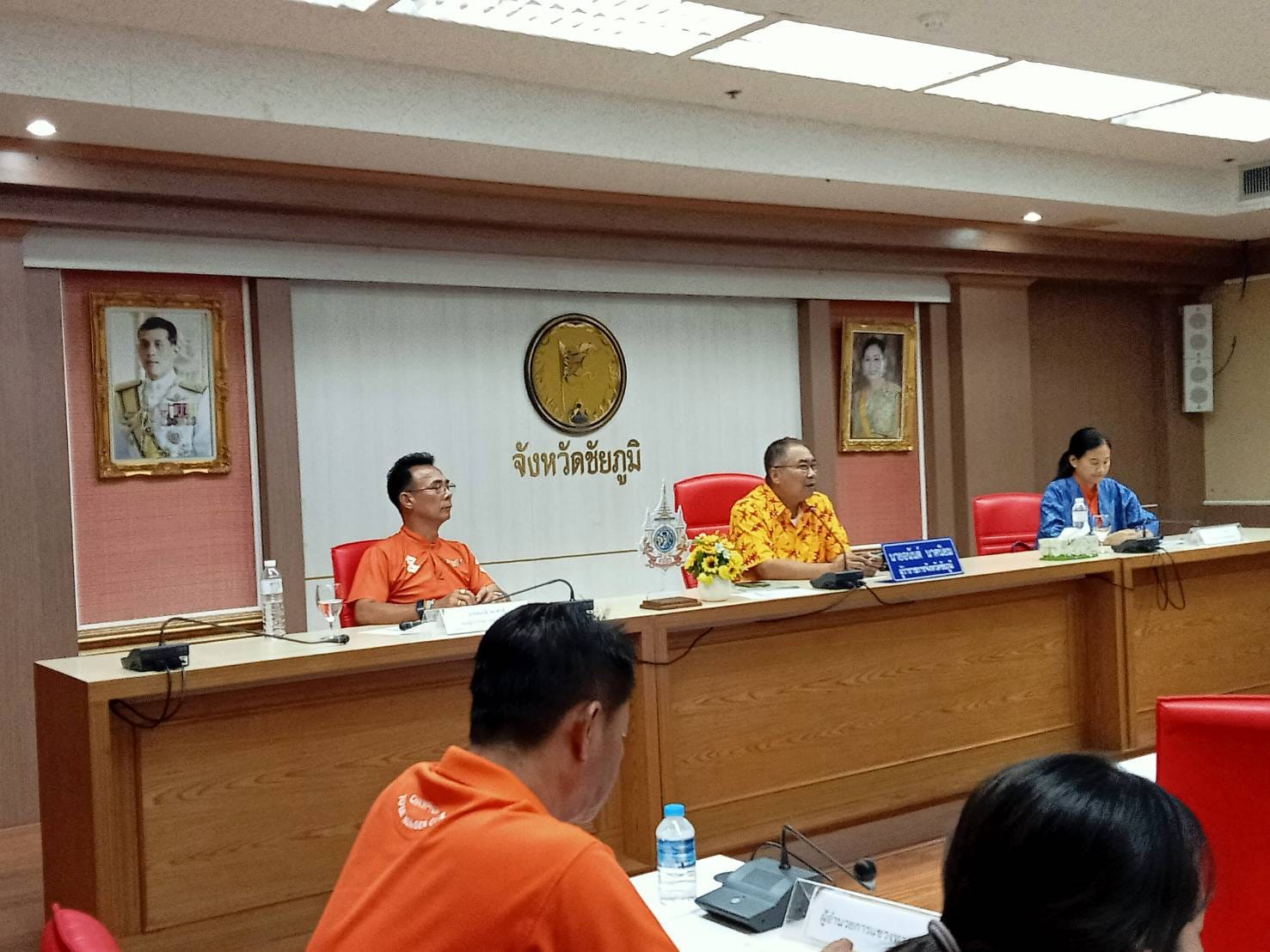 พช.ชัยภูมิ ร่วมประชุมหารือเตรียมการรับนายอนุทิน ชาญวีรกูล รองนายกรัฐมนตรี และรัฐมนตรีว่าการกระทรวงมหาดไทย ในการเดินทางมาตรวจราชการในพื้นที่จังหวัดชัยภูมิ