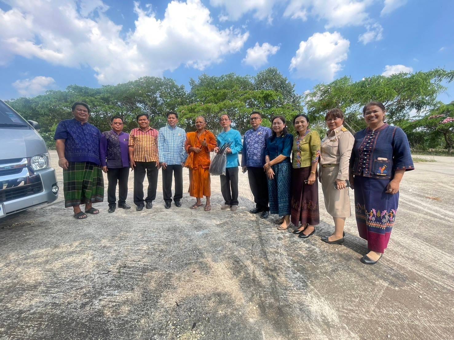 ผู้ตรวจราชการกรมการพัฒนาชุมชน ร่วมลงพื้นตรวจเยี่ยมแปลง “โคก หนอง นา อารยเกษตร” ณ วัดพระธาตุชัยภูมิ