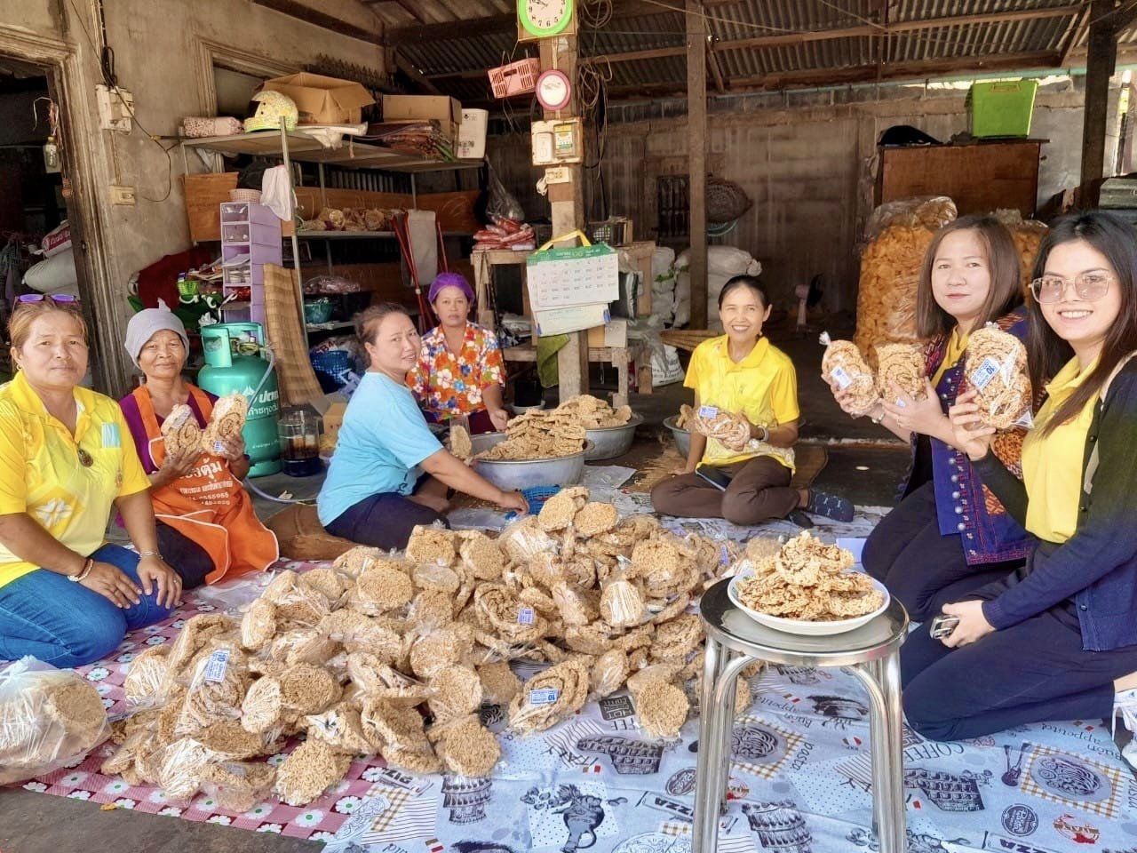 พช.ชัยภูมิ : ร่วมติดตามและสนับสนุนการดำเนินงานการบริหารจัดการหนี้ และกลุ่มอาชีพที่ลงทะเบียนผลิตภัณฑ์ชุมชน OTOP ประจำปี 2567 อำเภอเนินสง่า จังหวัดชัยภูมิ